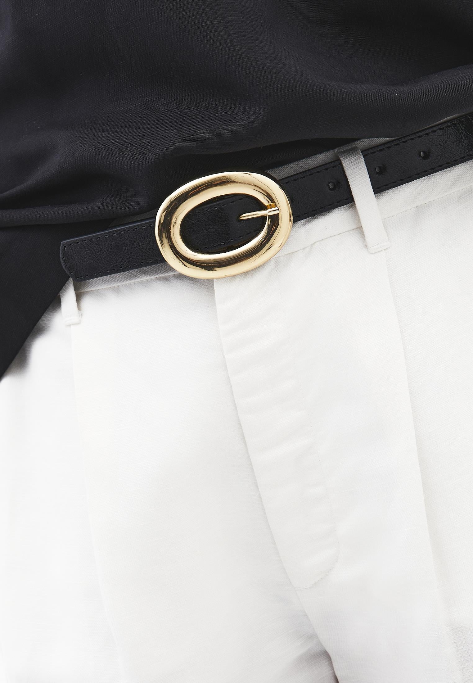 Women's Belt For Daily Outfit - BLACK