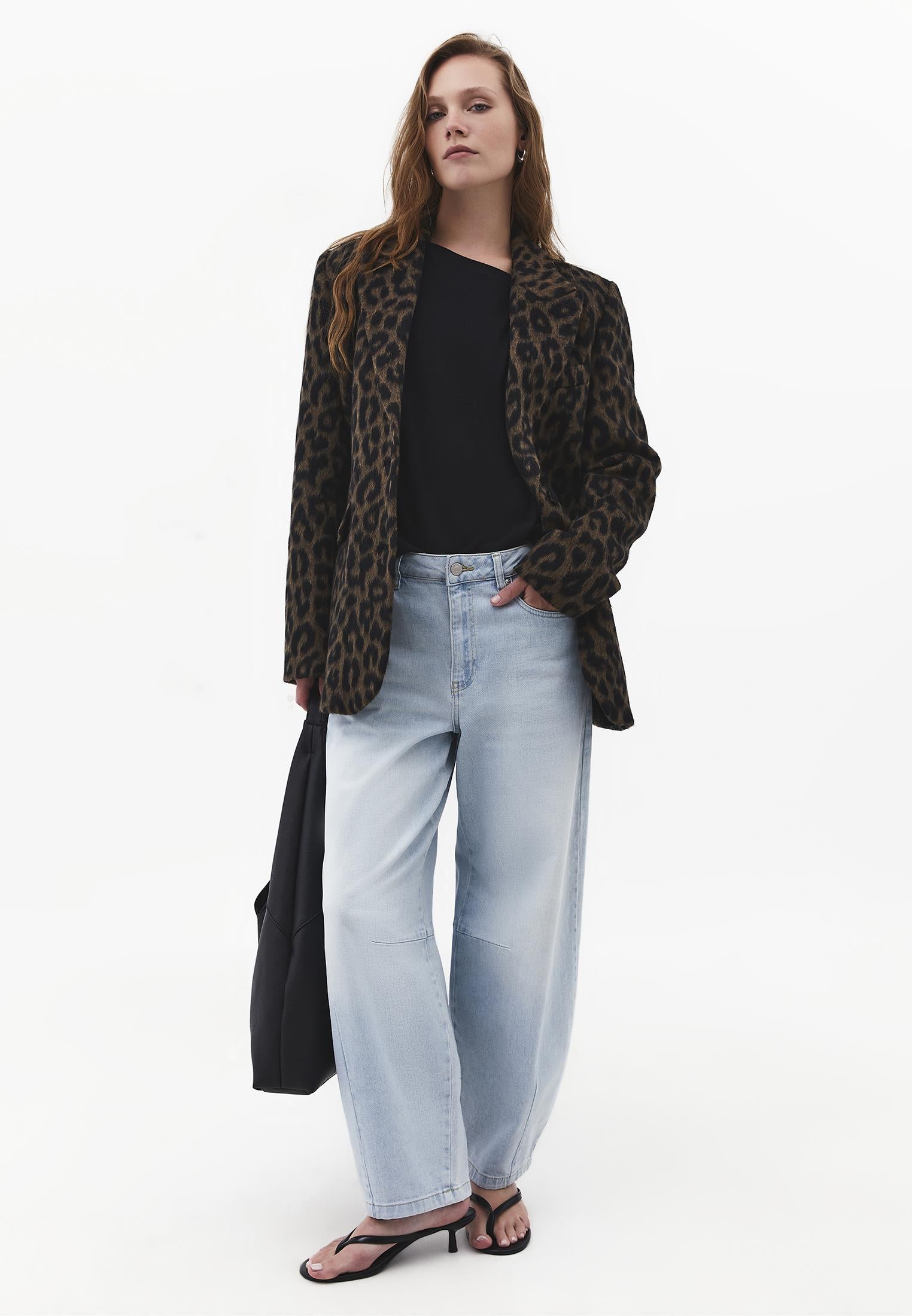Lightweight Boat Neck Knit Sweater - BLACK