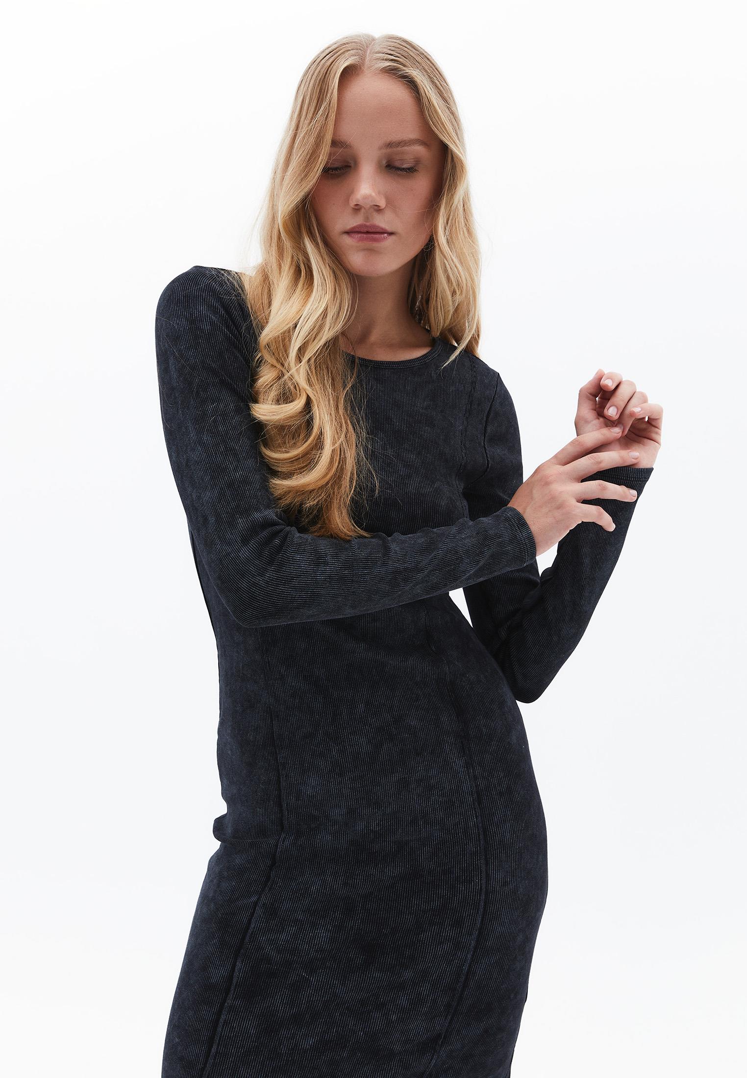 Bodycon Long Dress - BLACK
