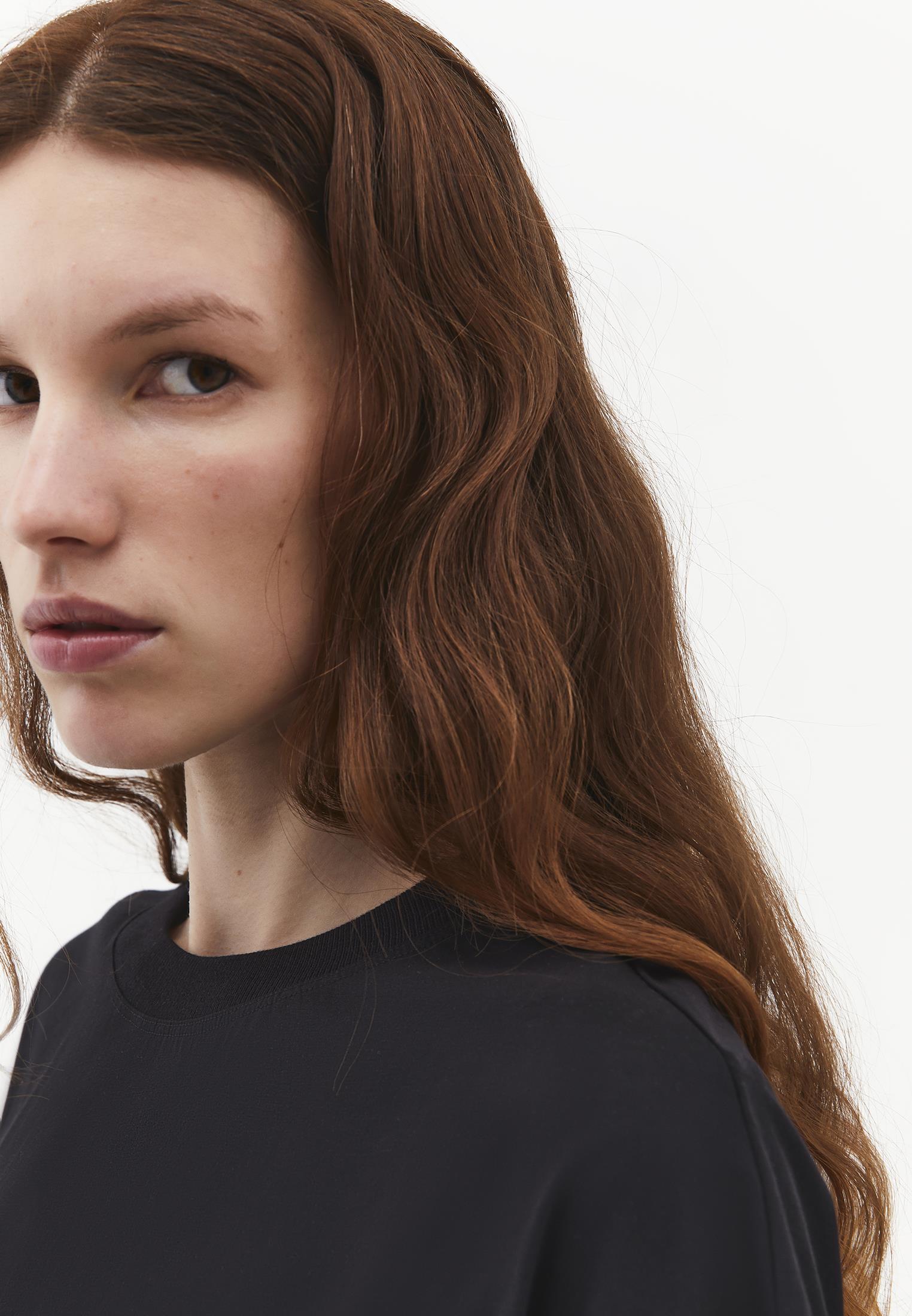 Oversize Short T-Shirt - BLACK