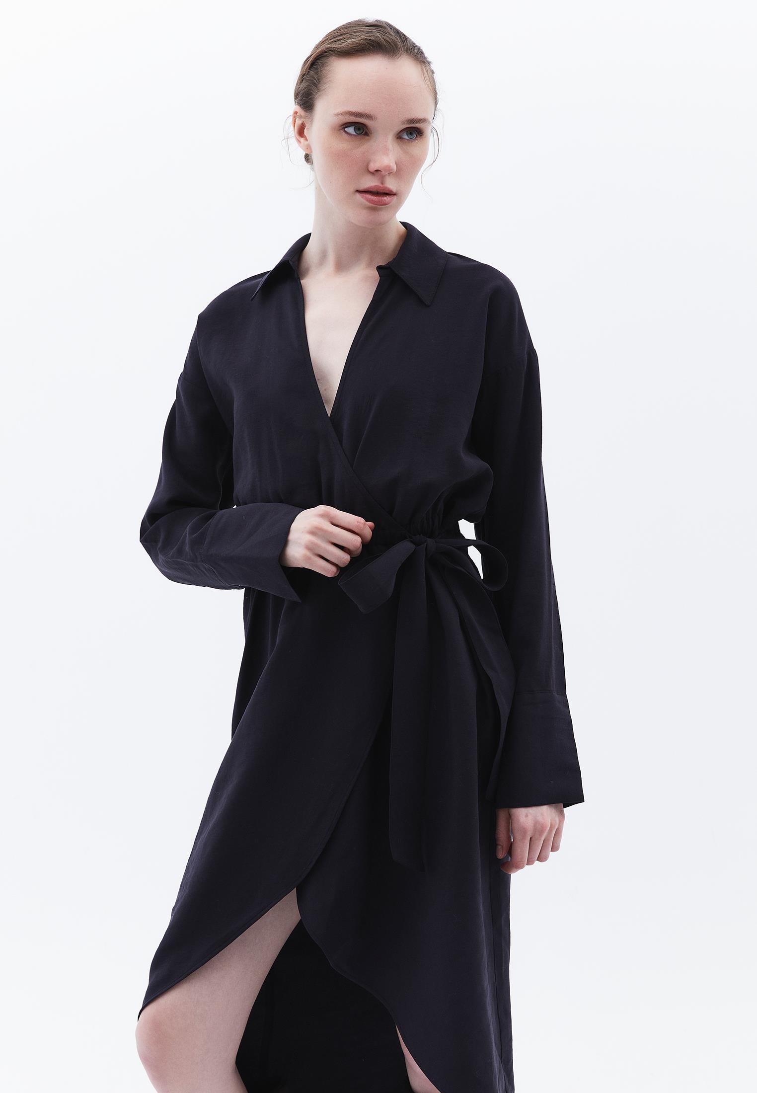 Midi Dress - BLACK