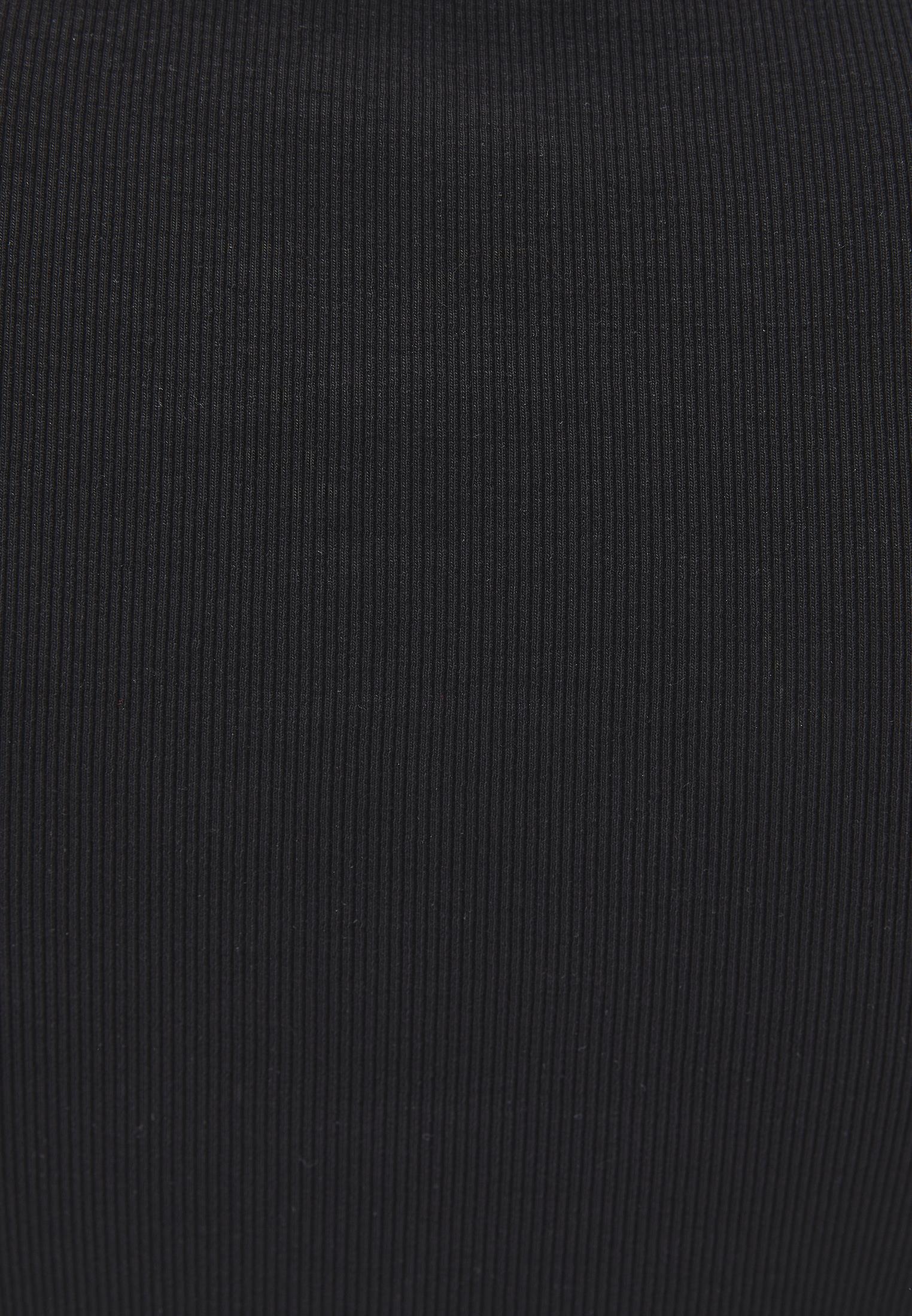 Square Neck Sleeveless Women's Tank Top - BLACK