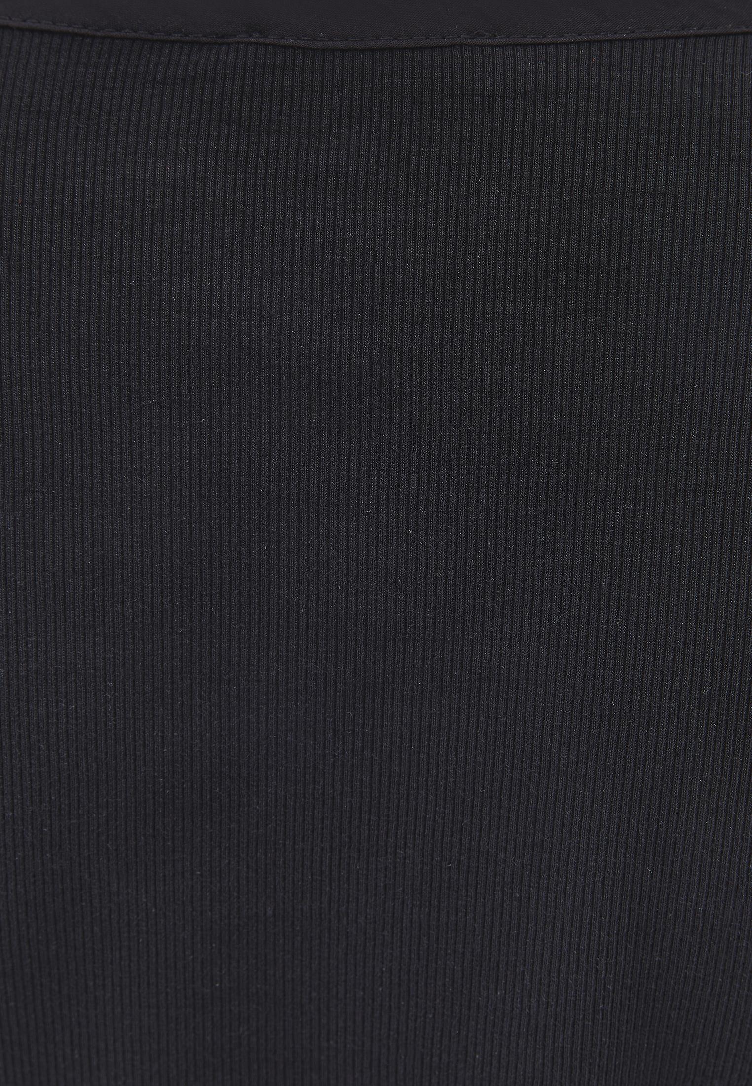 V Neck Slim Fit T-Shirt - BLACK