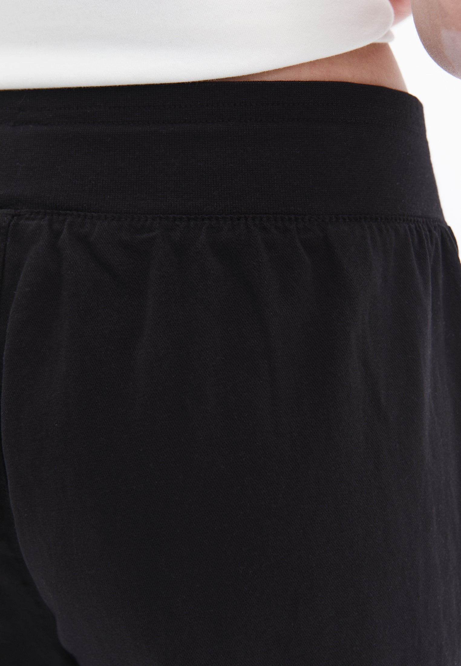 Summer Tencel Jogger Pants - BLACK