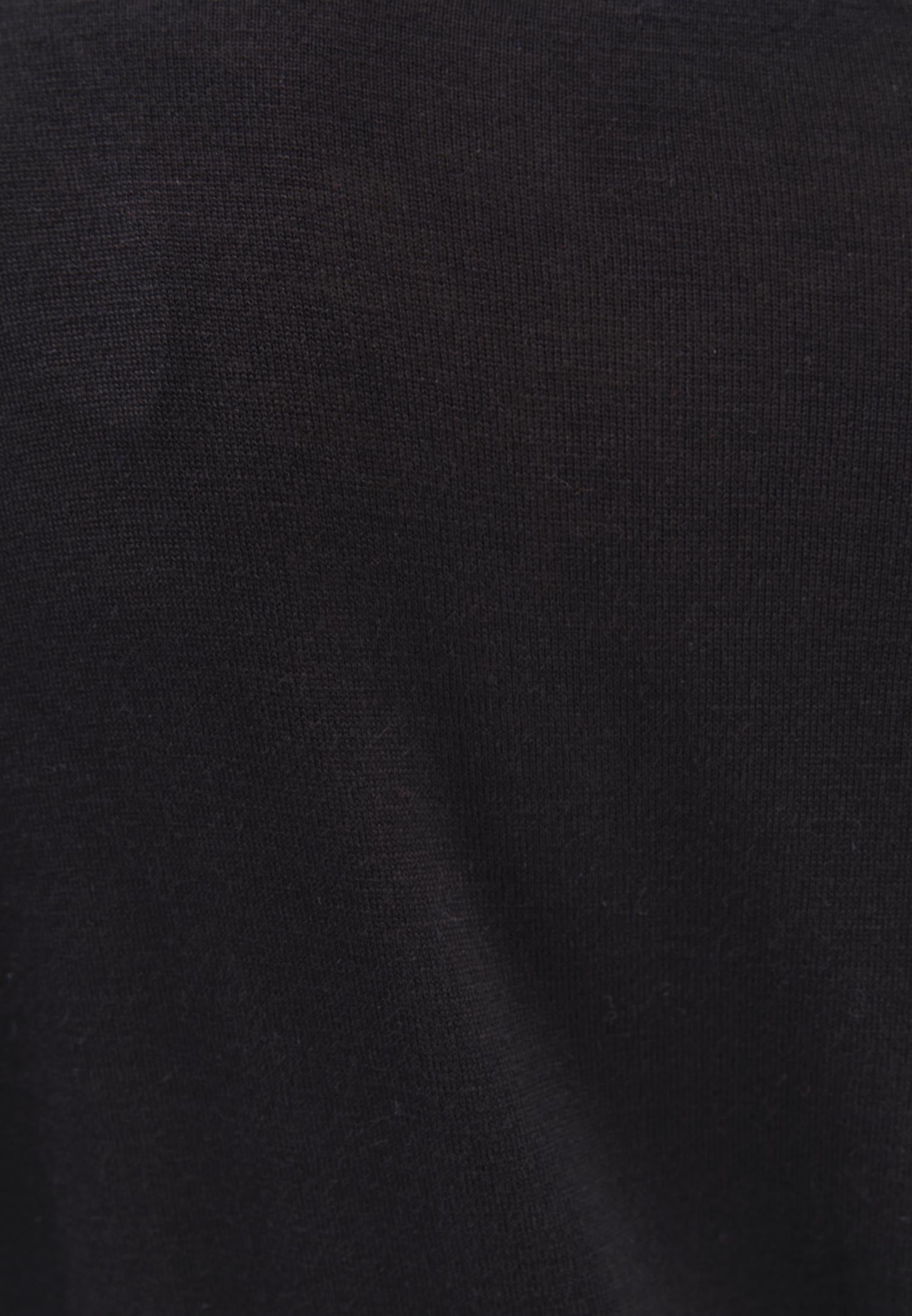 Winter Boat Neck Sweater - BLACK