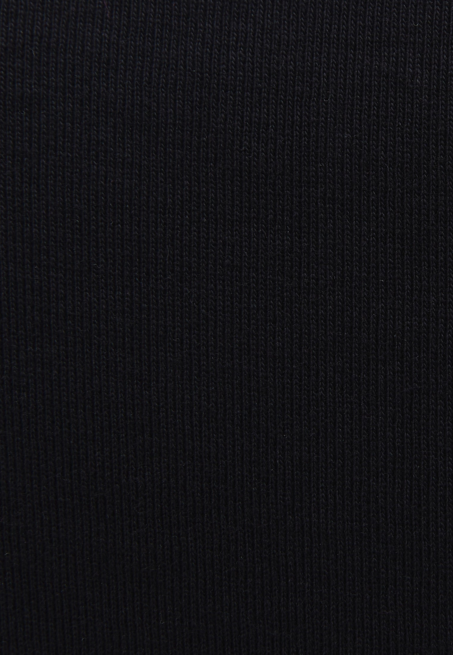 Closed Form Cropped Short Sleeve Crew Neck T-Shirt - BLACK