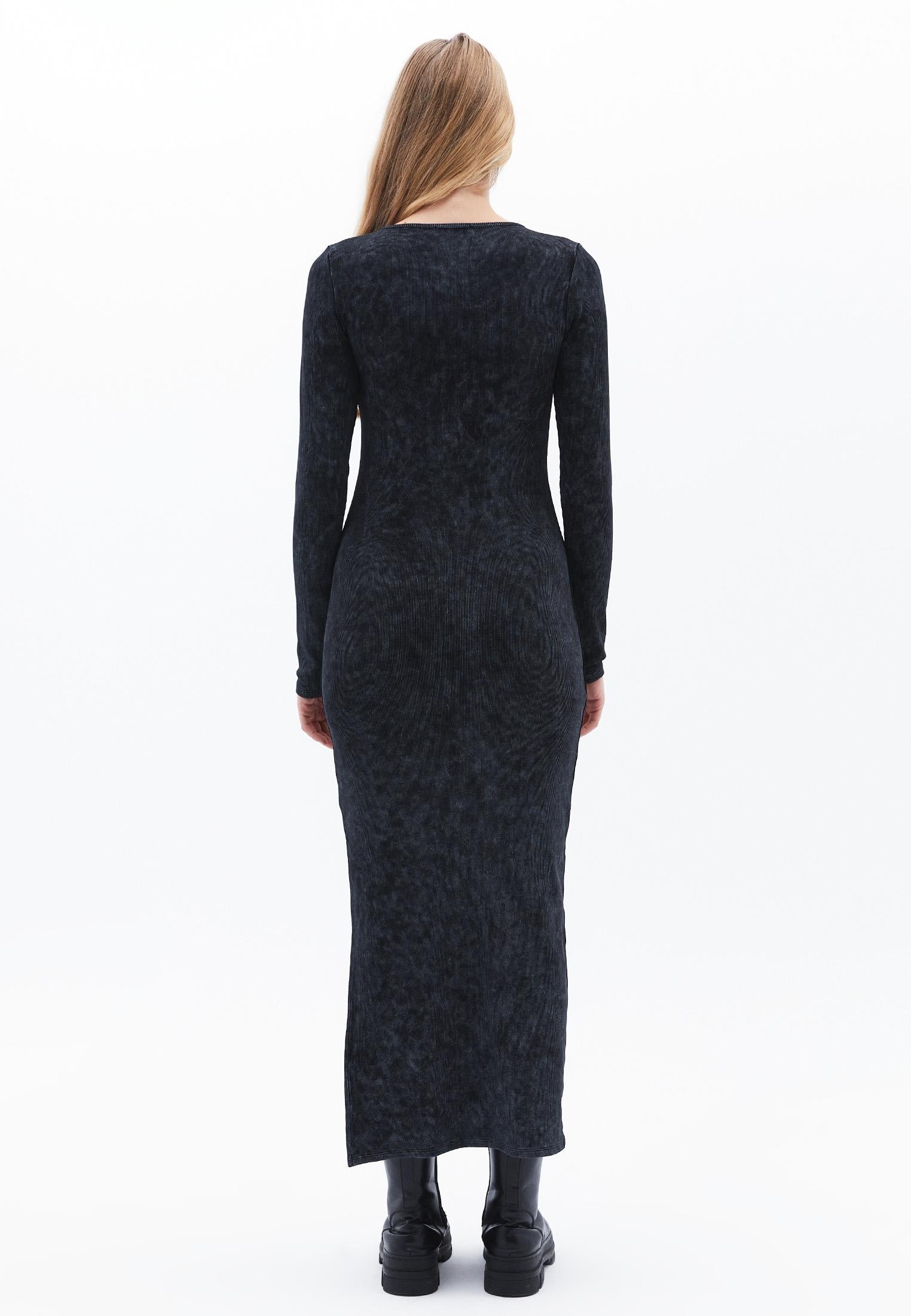 Bodycon Long Dress - BLACK