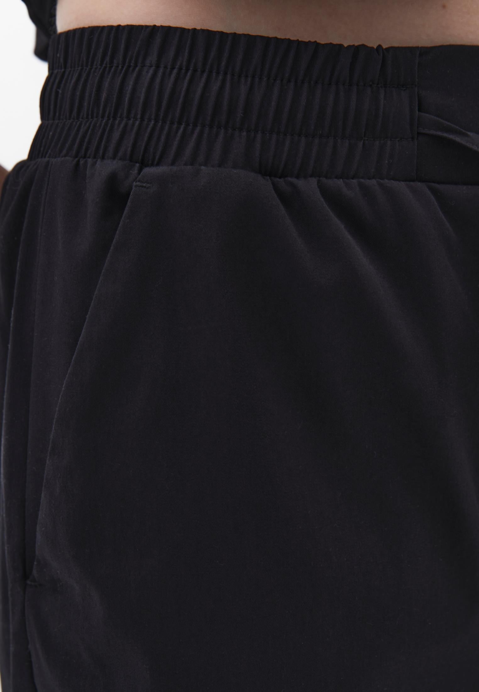 Ultra High Waist Pants - BLACK
