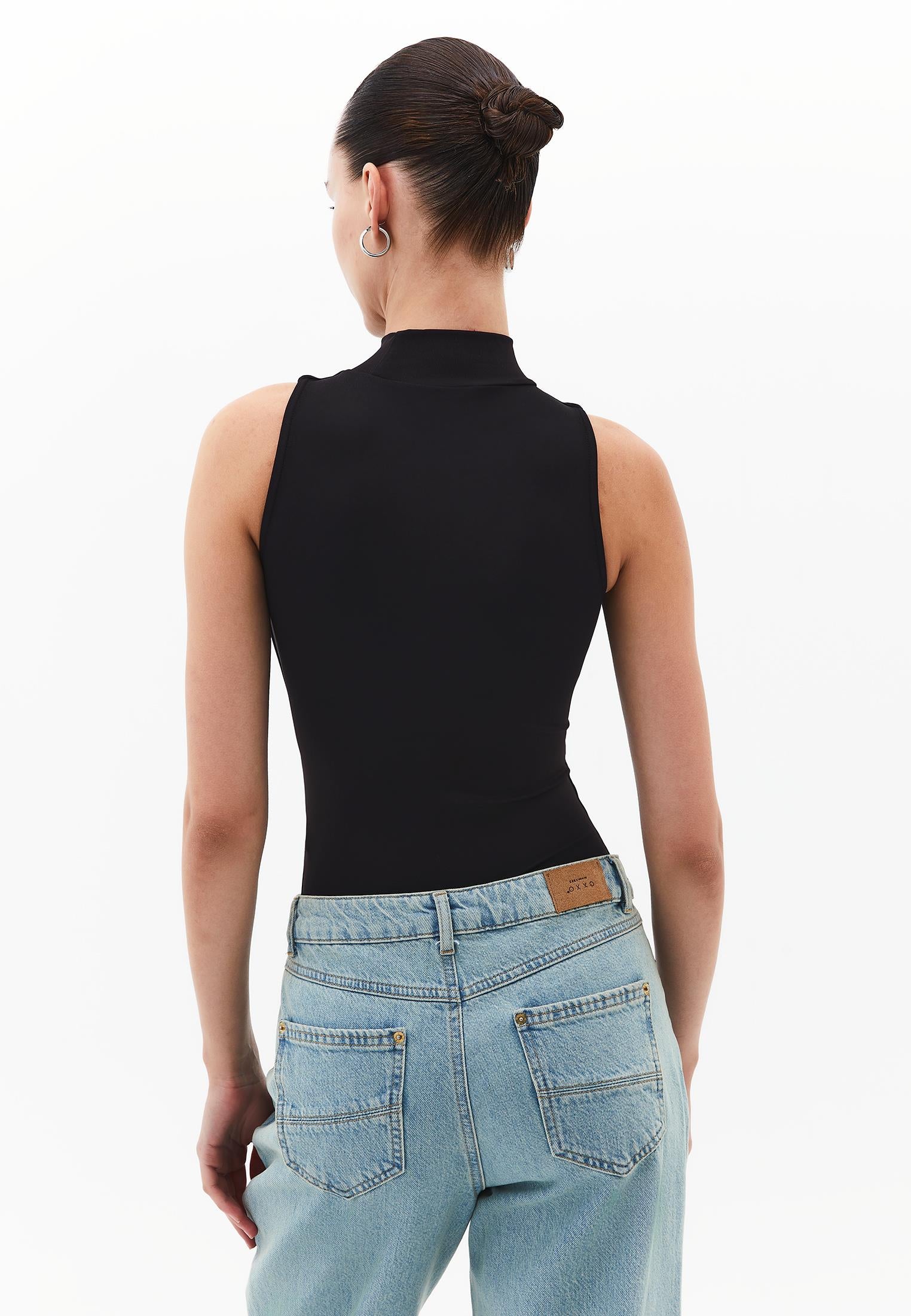 Turtleneck Body - BLACK
