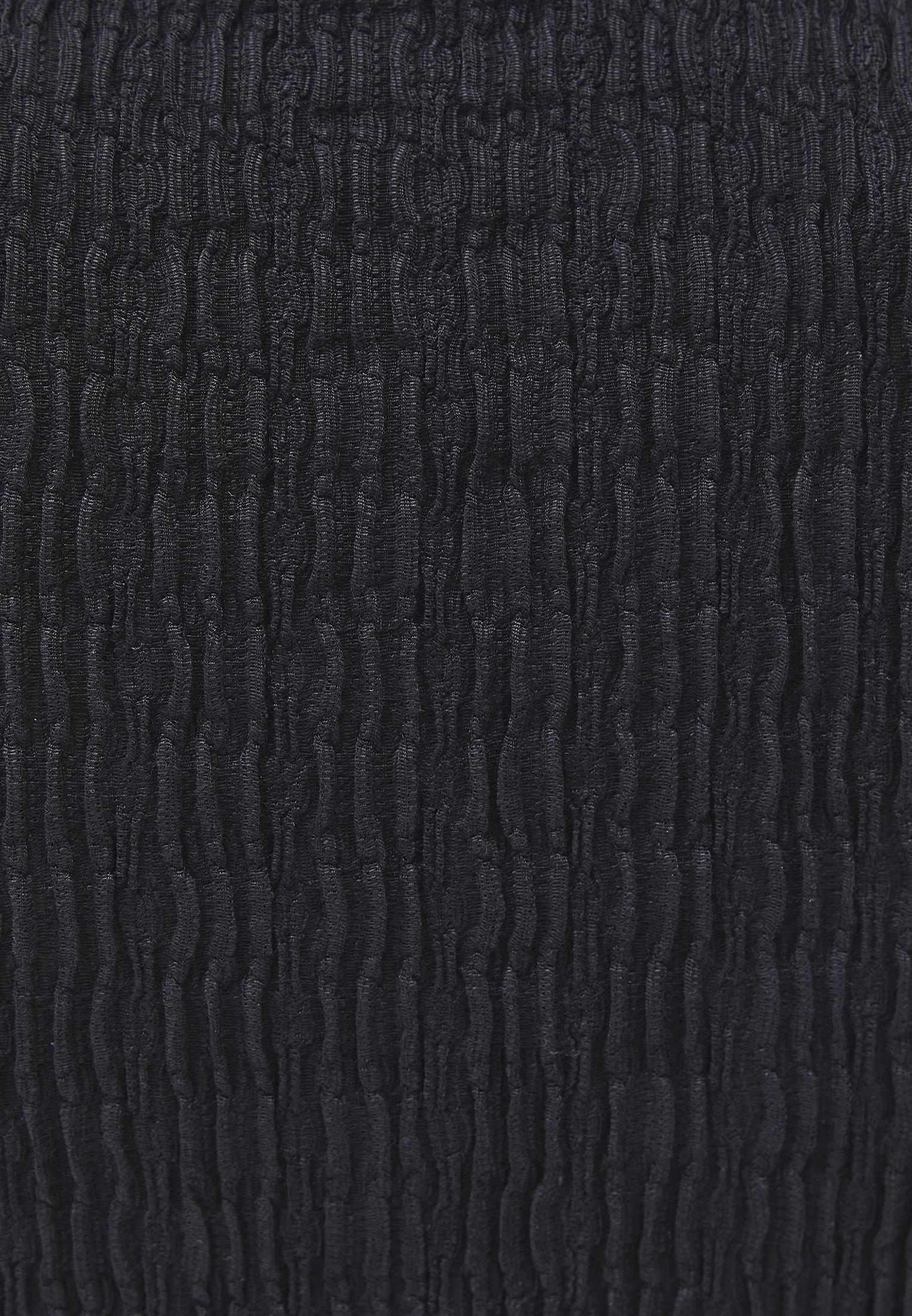 V Neck Closed Form Vest - BLACK