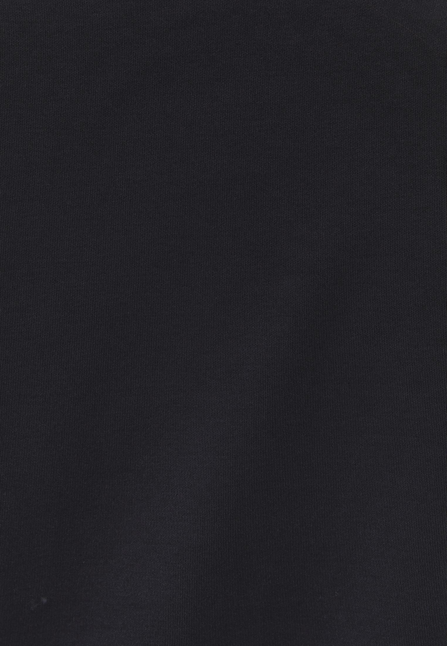 Oversize Crew Neck Short Sleeve T-Shirt - BLACK