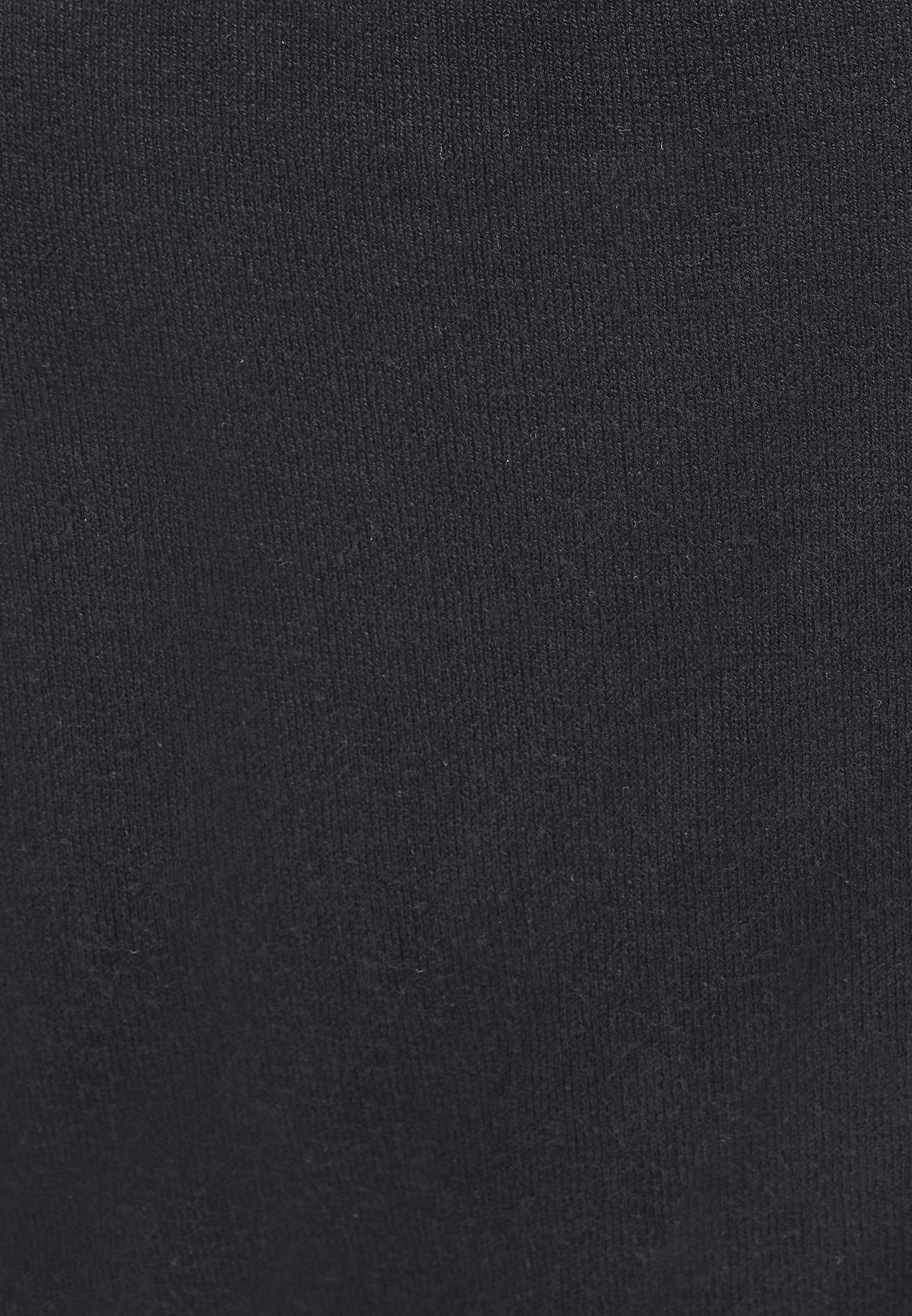 Boat Neck Long Sleeve Sweater - BLACK