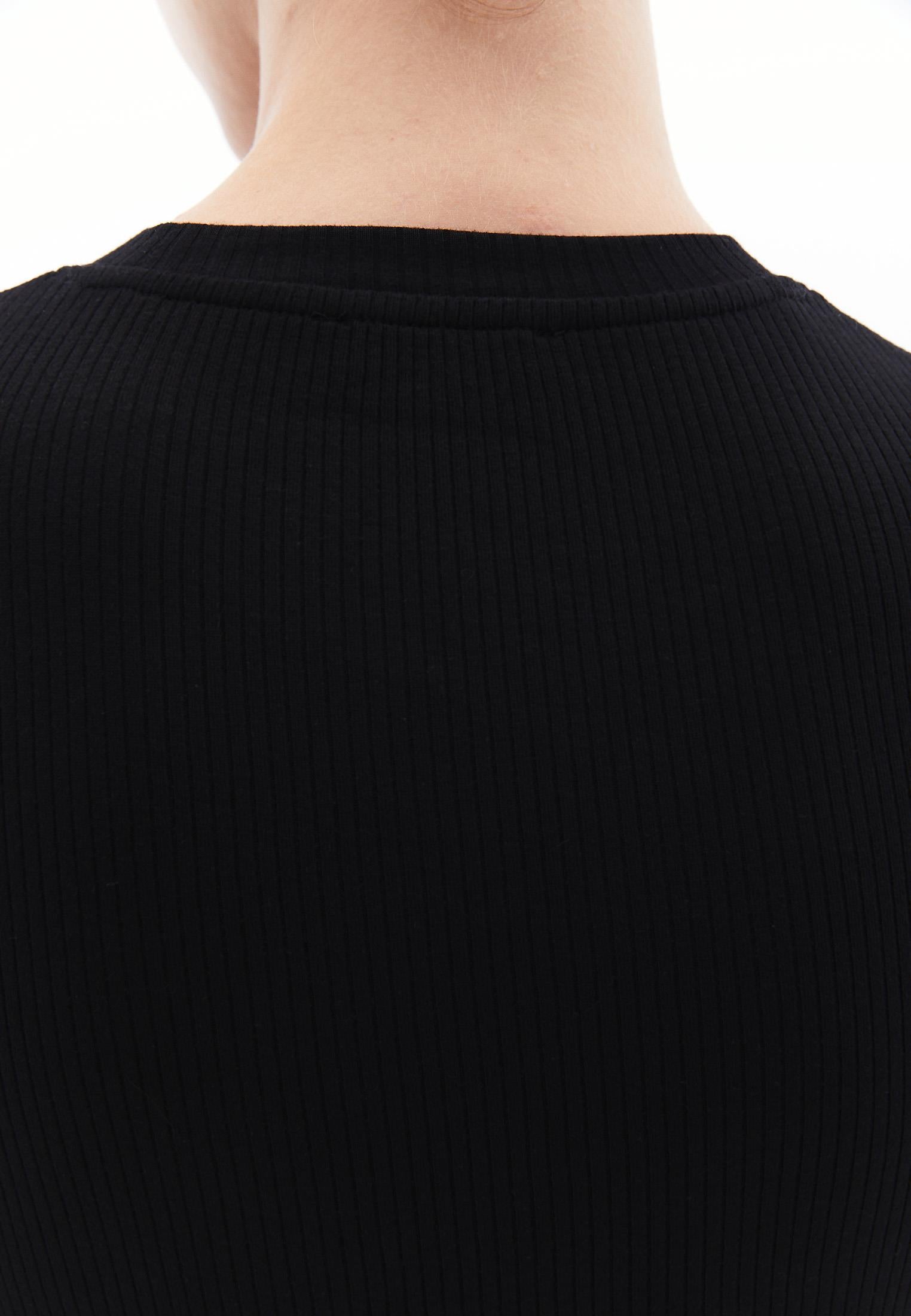 Crew Neck Short Sleeve T-Shirt - BLACK