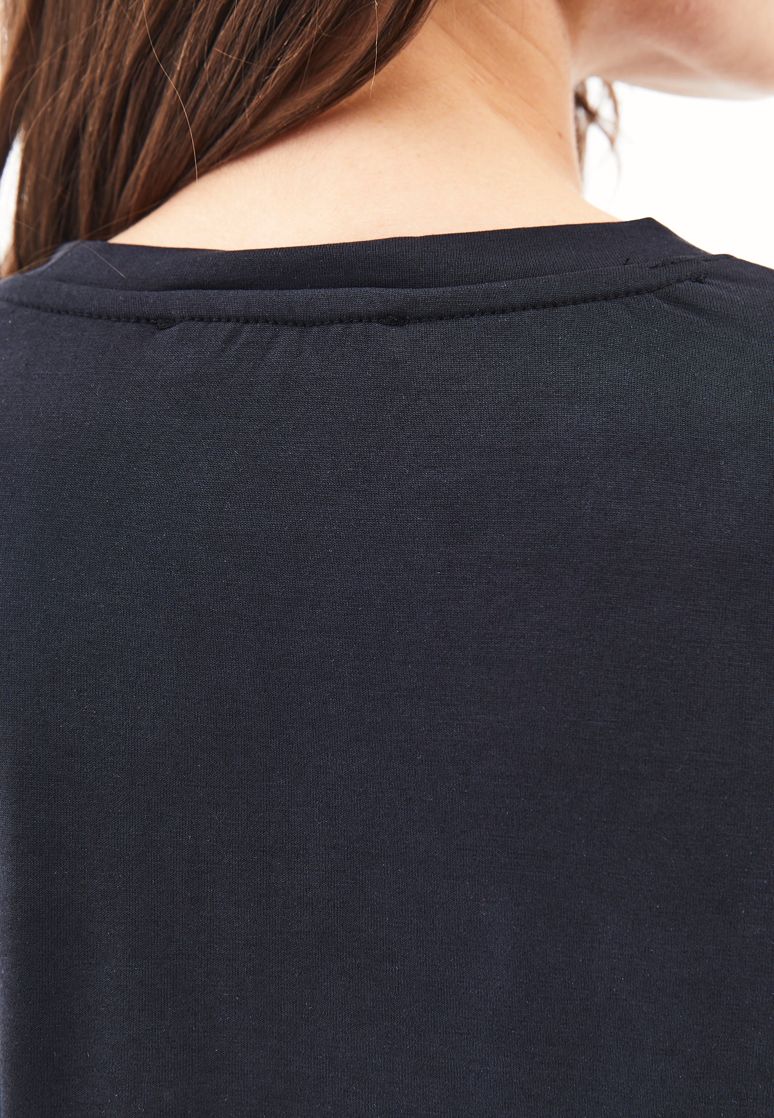 Oversize Modal Tunic - BLACK
