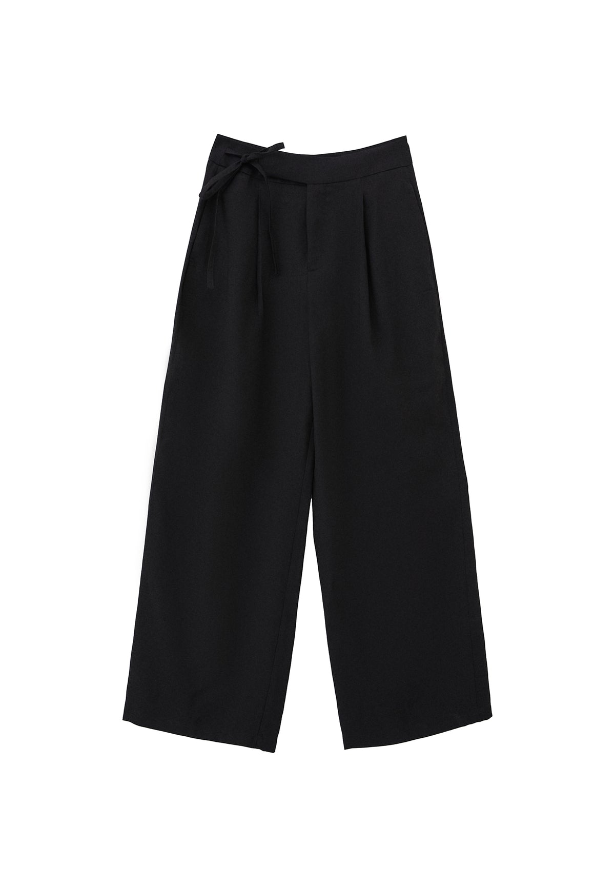 Straight Pants - BLACK