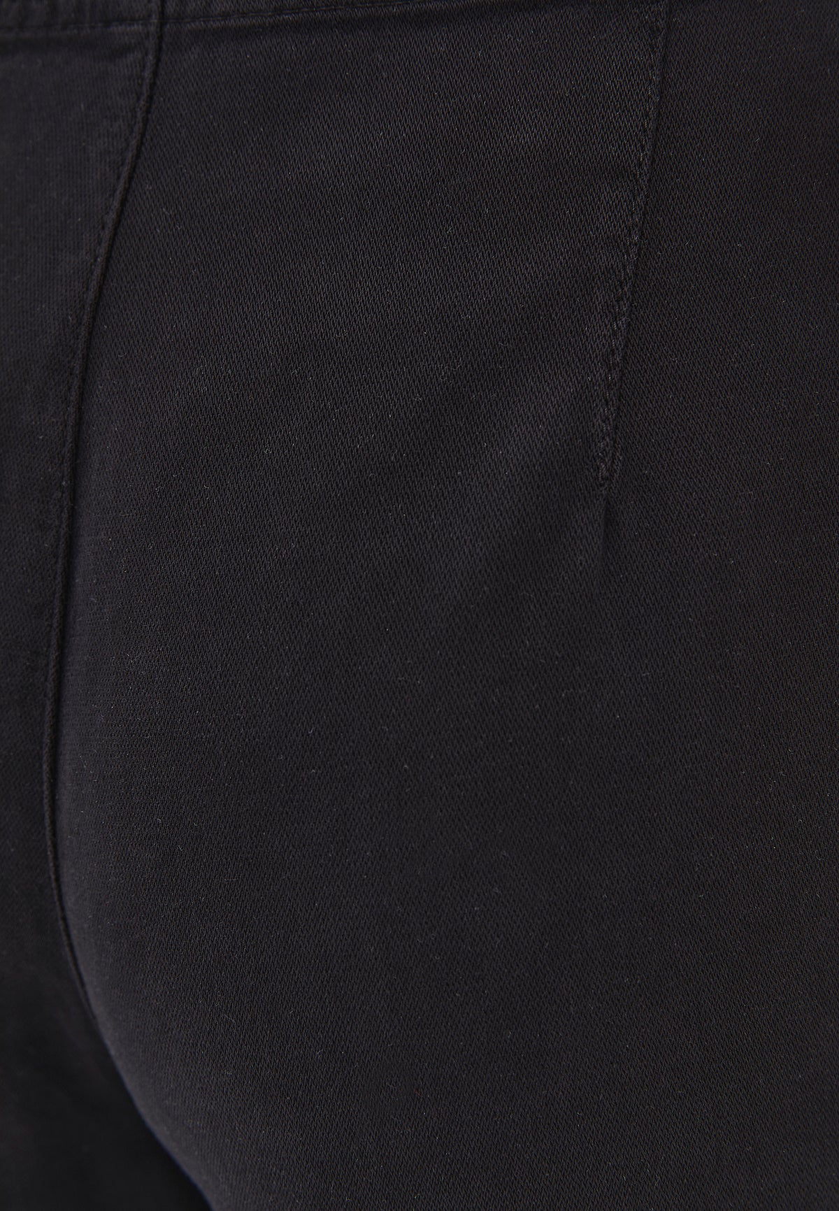 High Waist Pocket Detailed Wide Leg Pants - BLACK