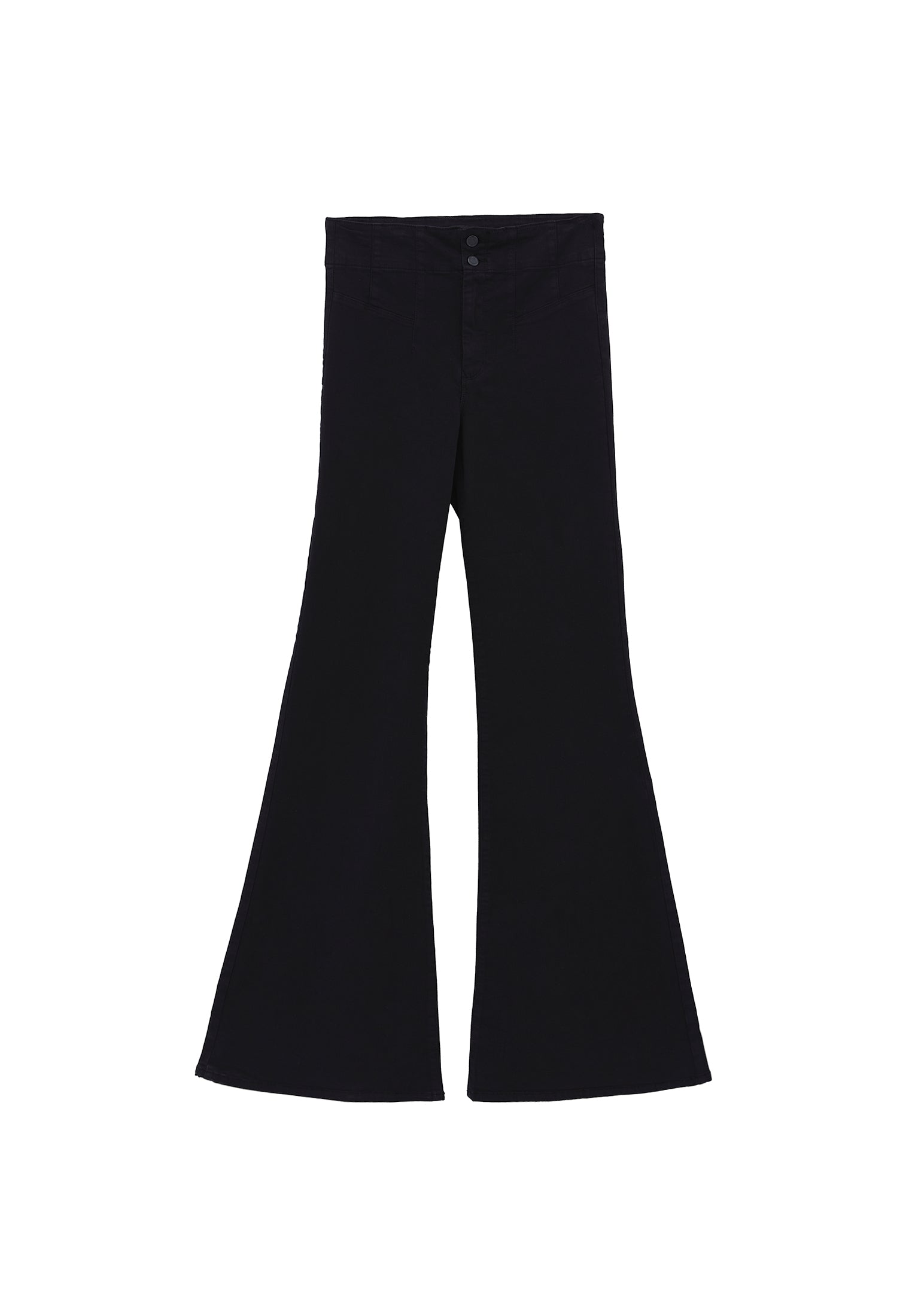 Spanish Leg Pants - BLACK