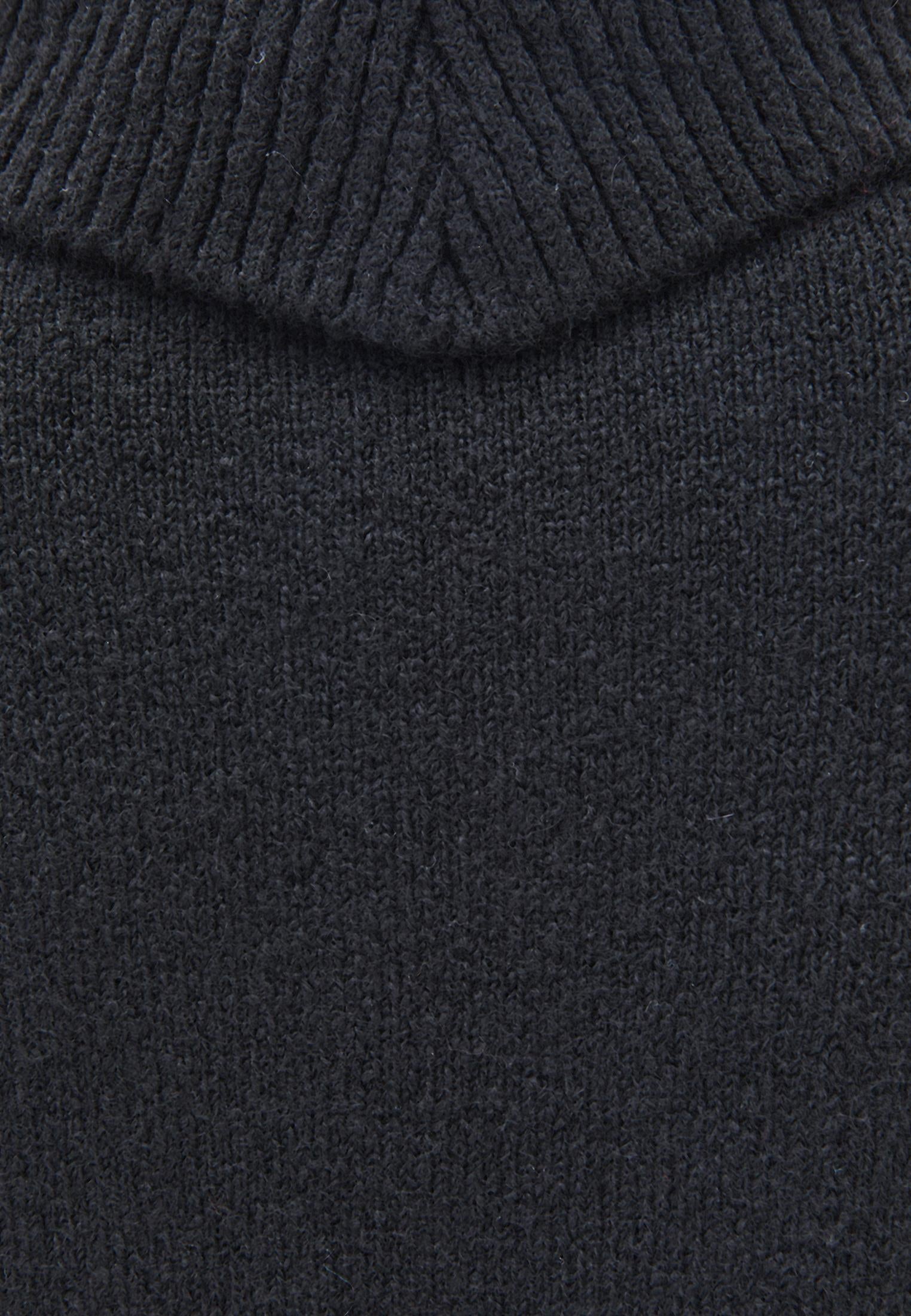 Soft Touch Turtleneck Roll Neck - BLACK