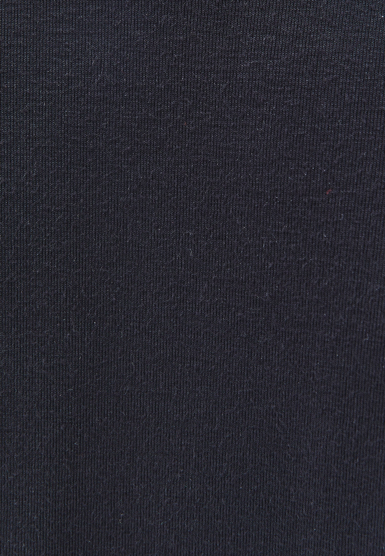 High Neck Oversize T-Shirt - BLACK