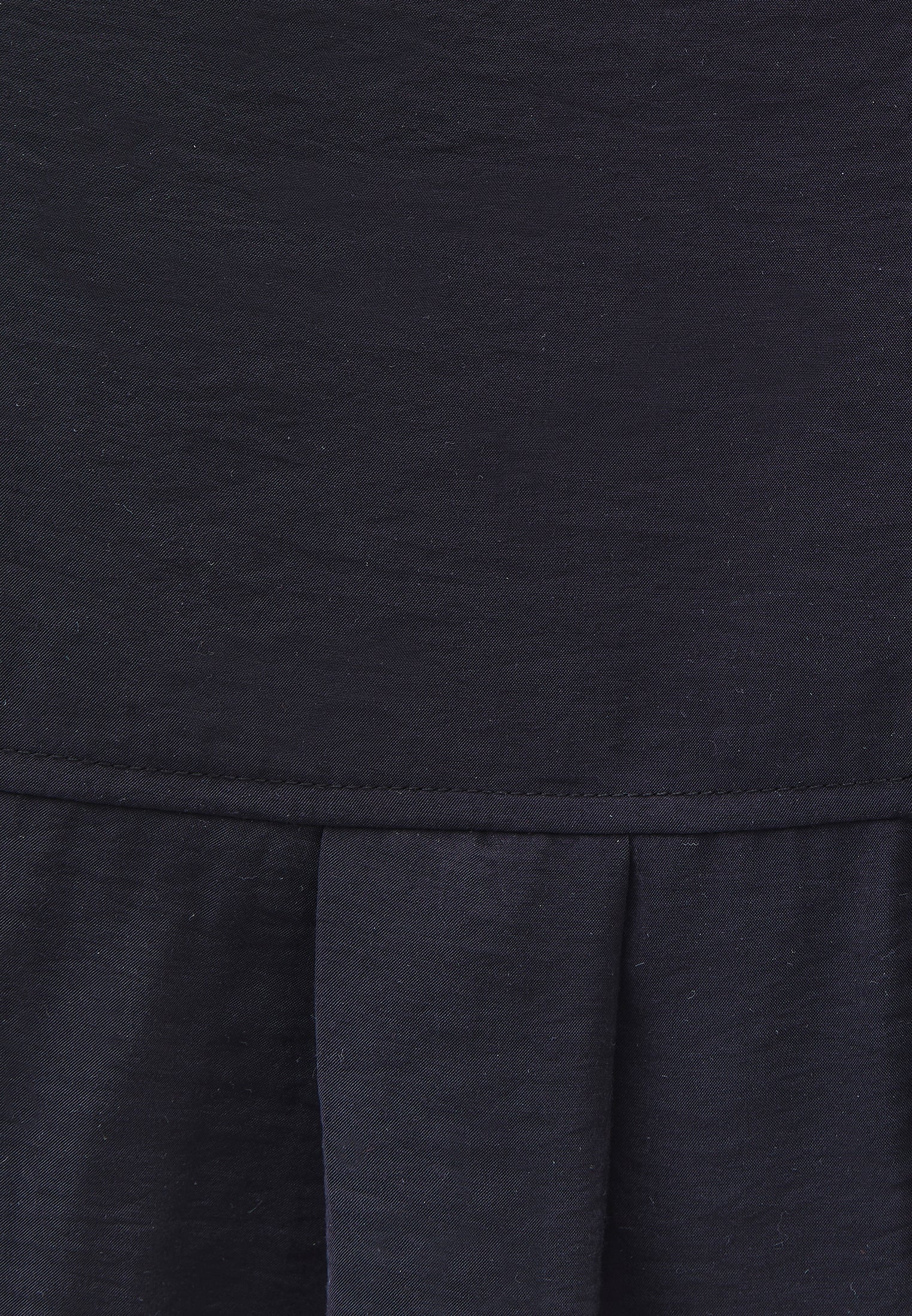 Oversize Long Sleeve Buttoned Shirt - BLACK