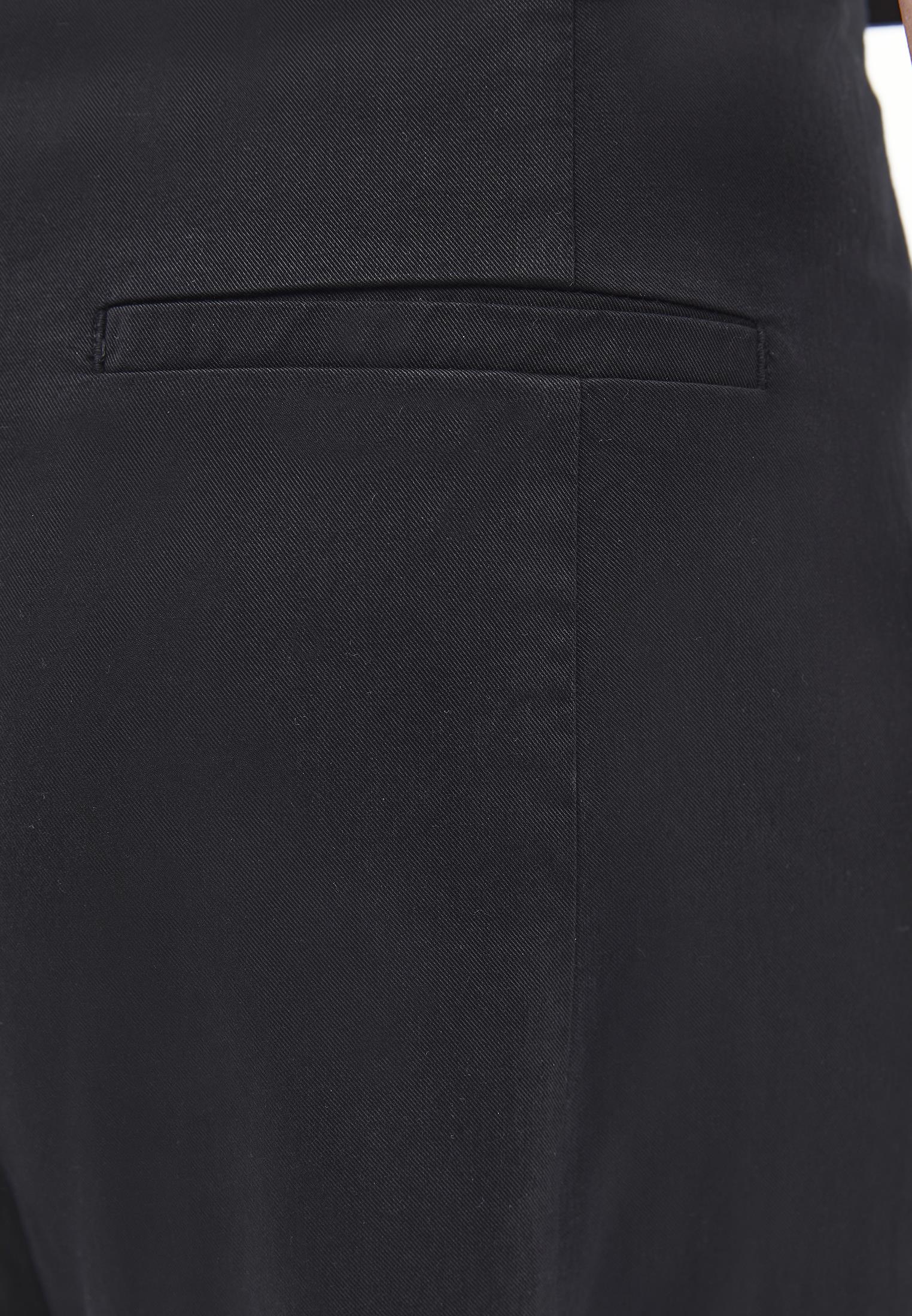 Wide Leg Ultra High Waist Belt Detailed Trousers - BLACK