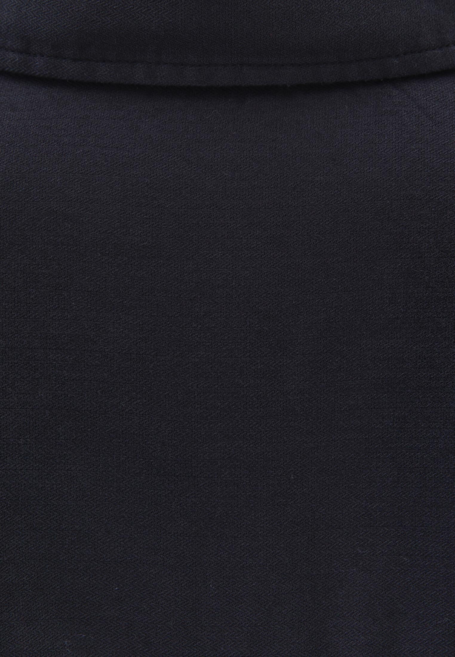 Oversize Long Sleeve Shirt With Pocket Detail - BLACK