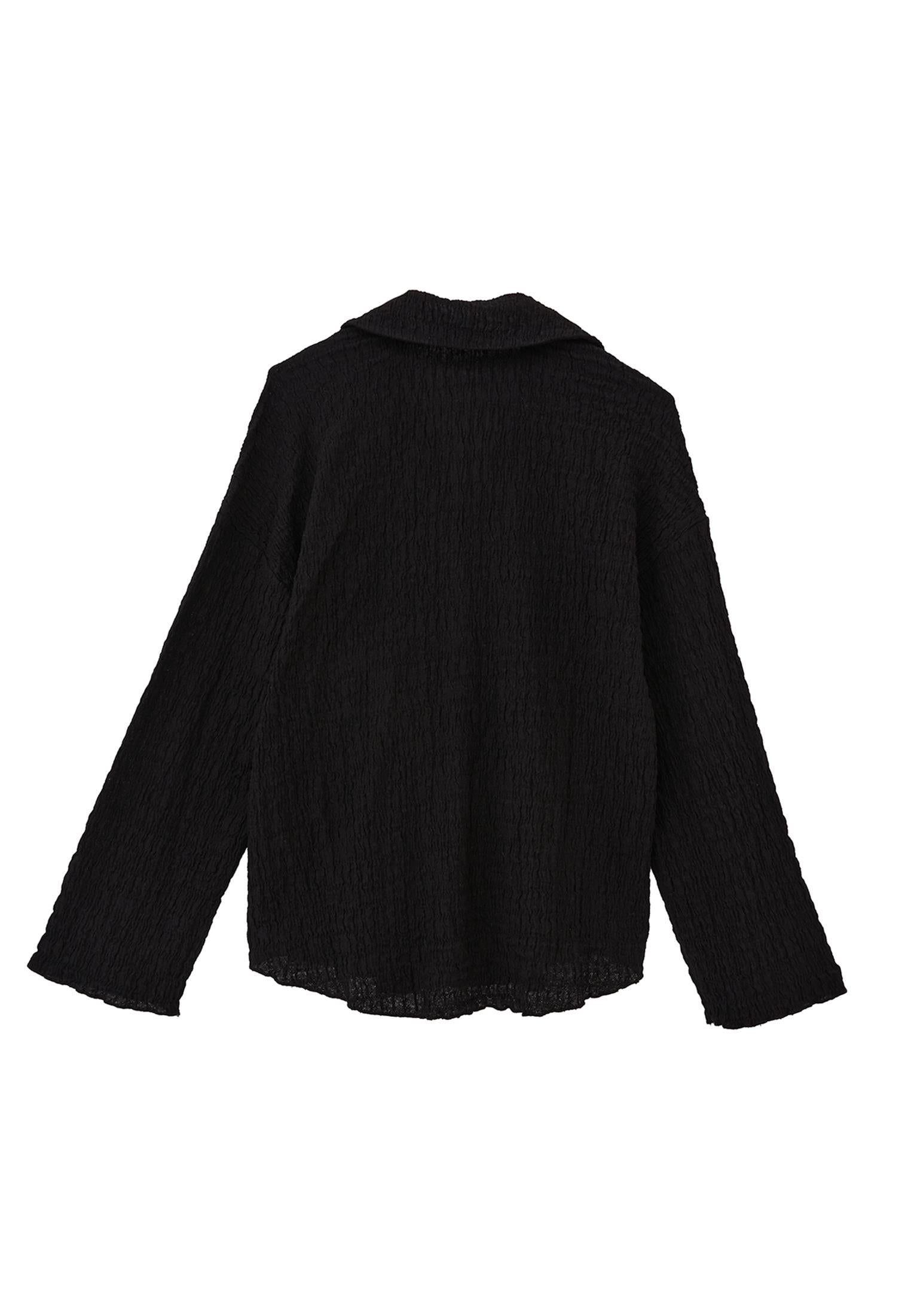Oversize Shirt - BLACK