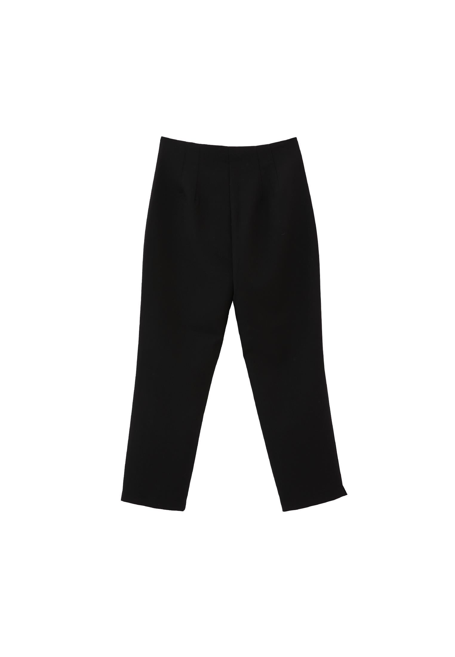 Standard Carrot Pants - BLACK