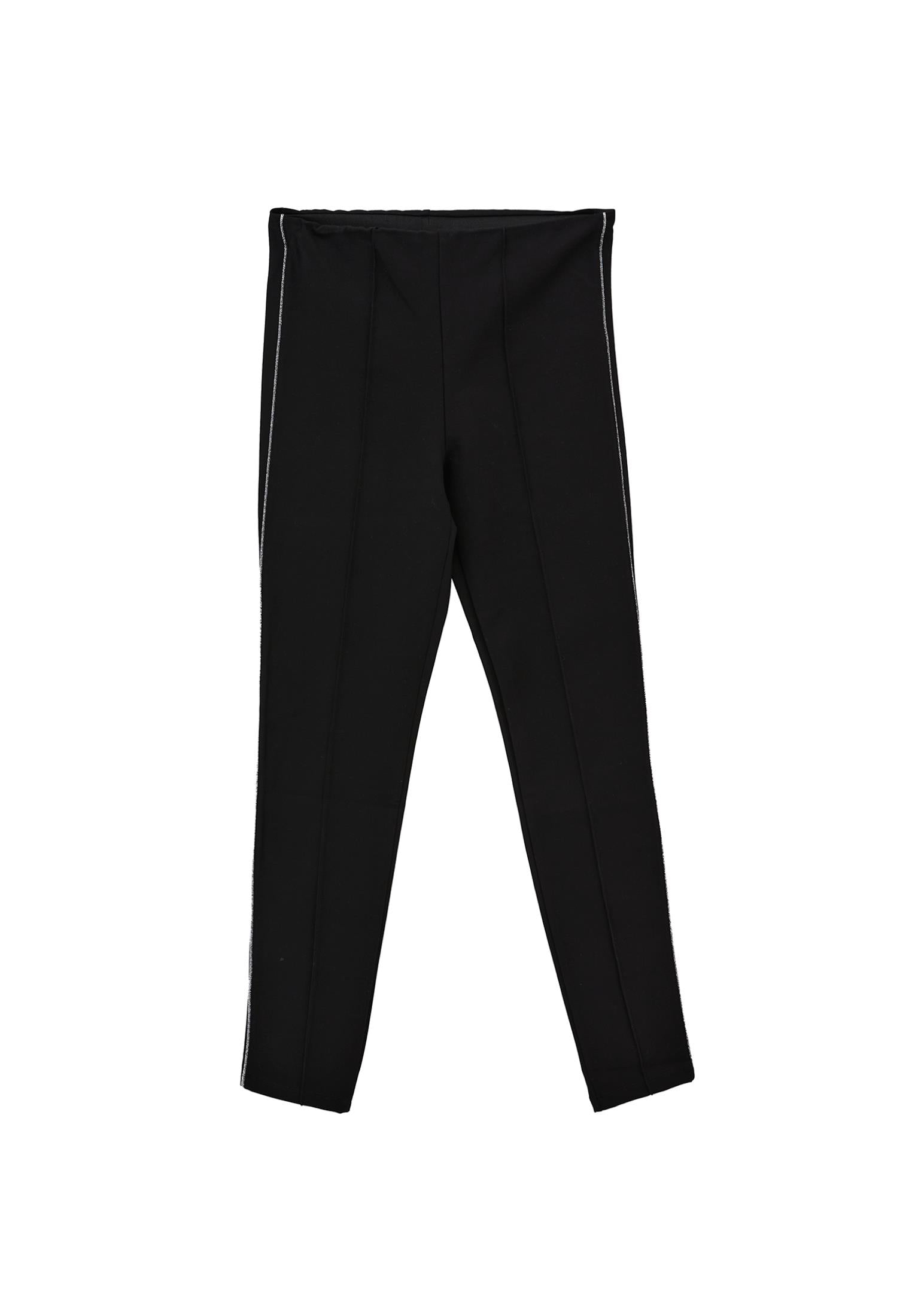 High Waist Leggings - BLACK