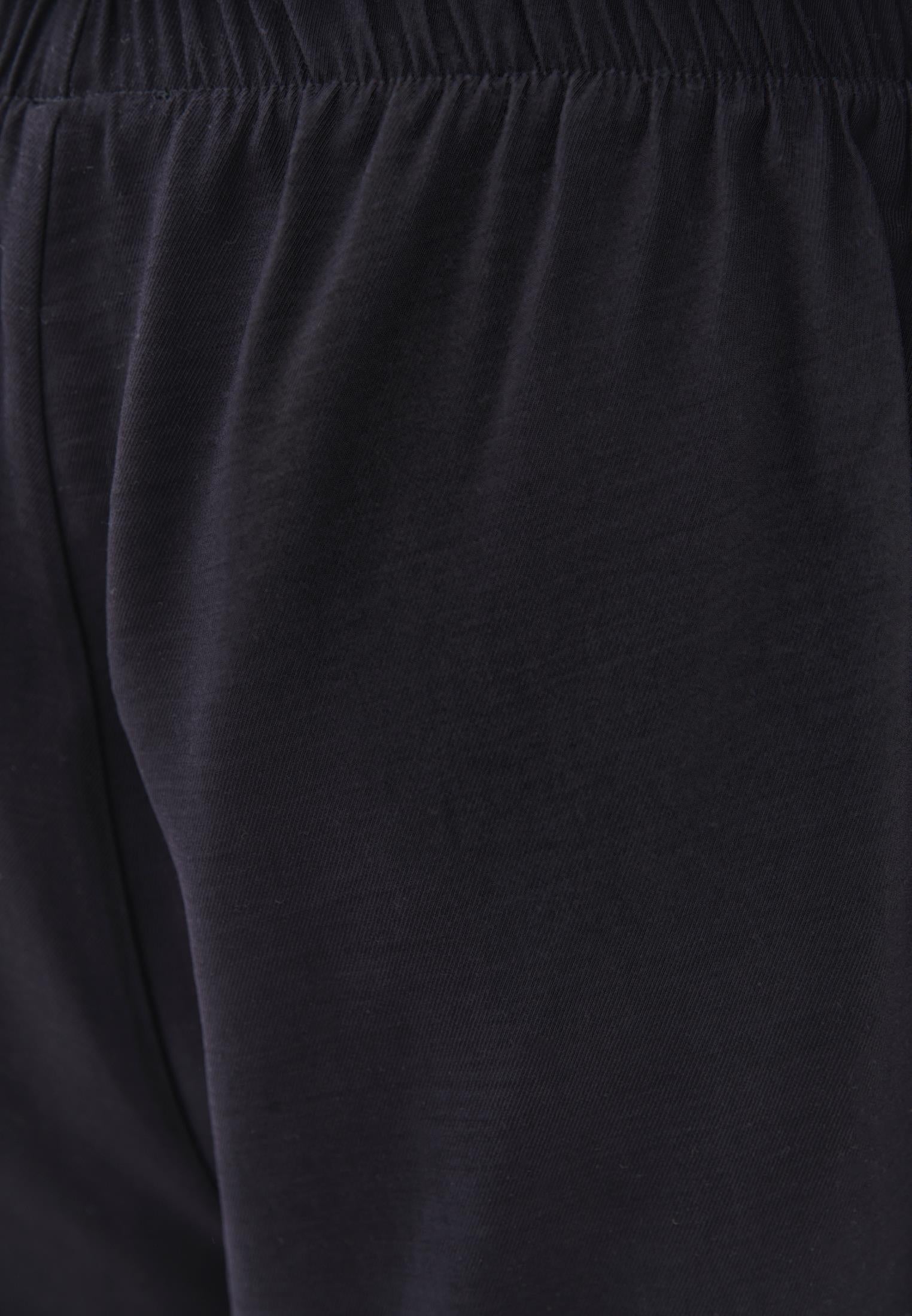 Balloon Form Jogger Pants - BLACK