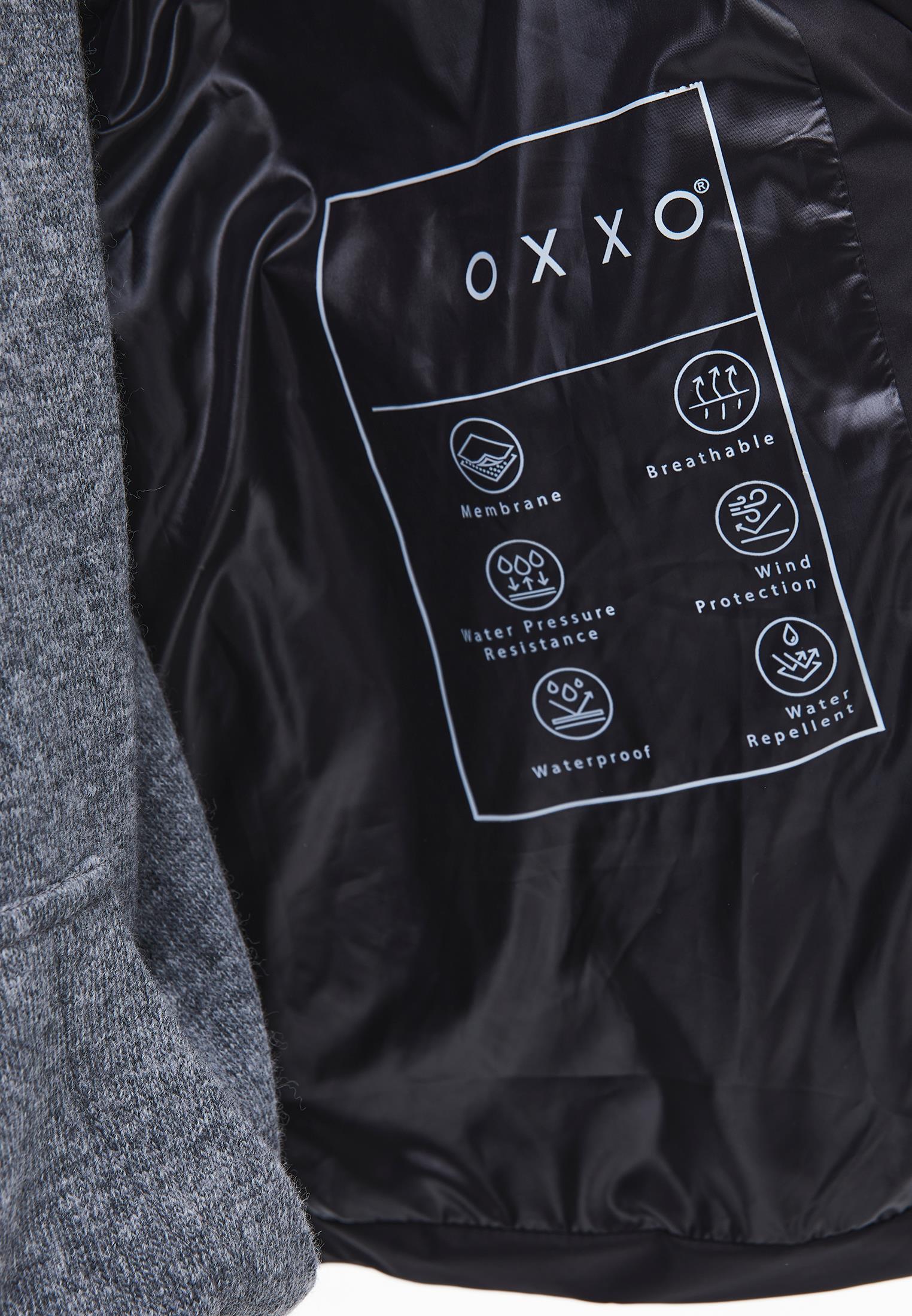 Hooded Loose Coat - BLACK