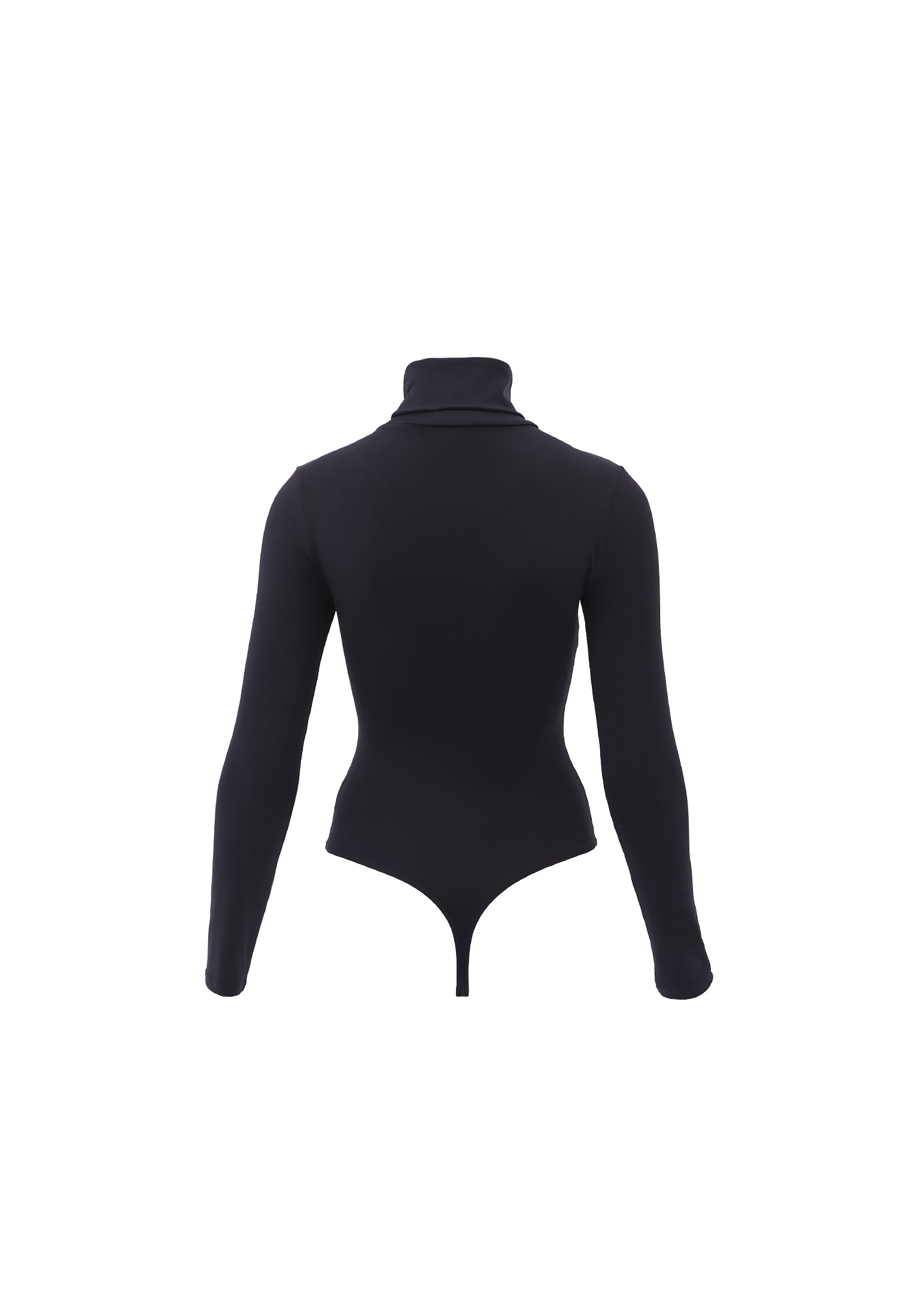 Turtleneck Long Sleeve Bodysuit - BLACK