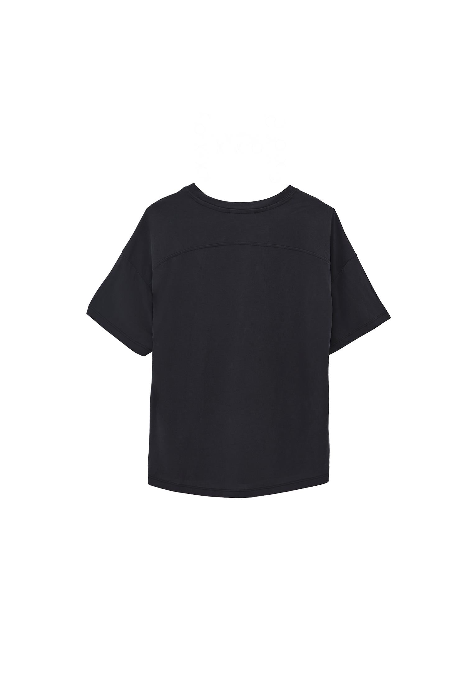 Standard Loose Short Sleeve T-Shirt - BLACK