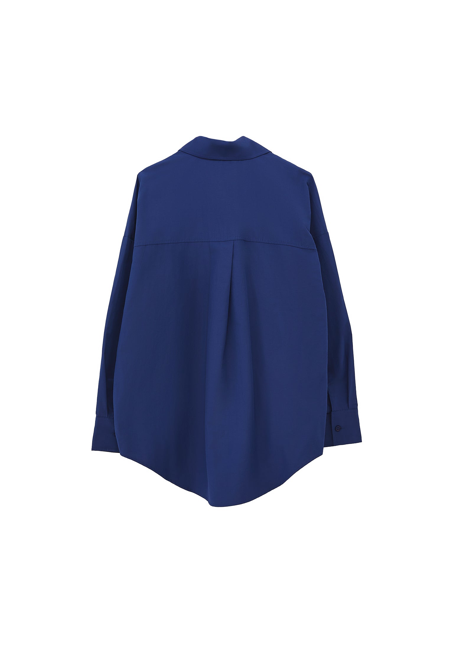 Poplin Long Shirt - BLUE DEPTHS