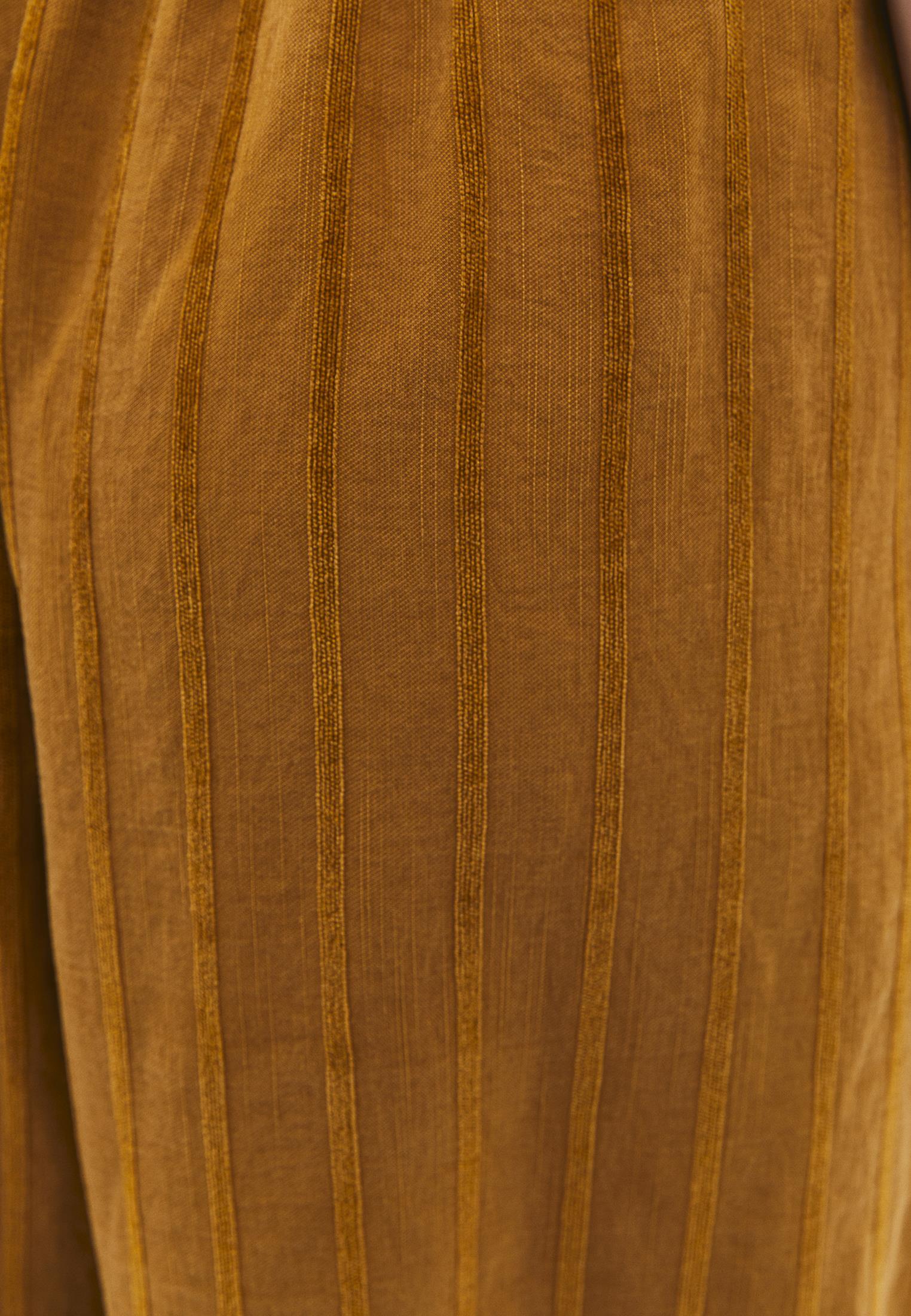 Tie-Waist High Rise Jogger Pants - BRONZE BROWN