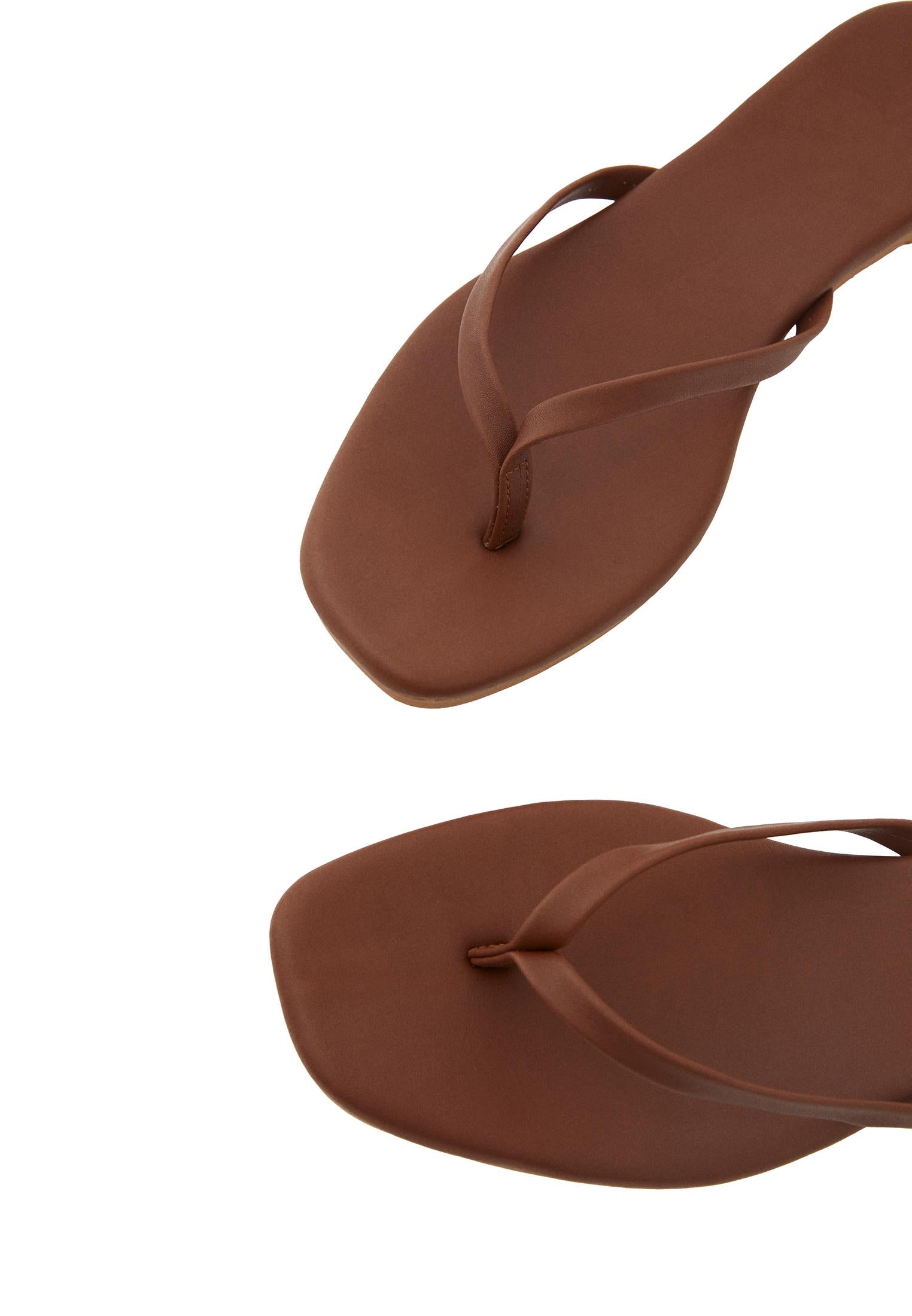Women Polyurethane Slipper - BRUNETTE