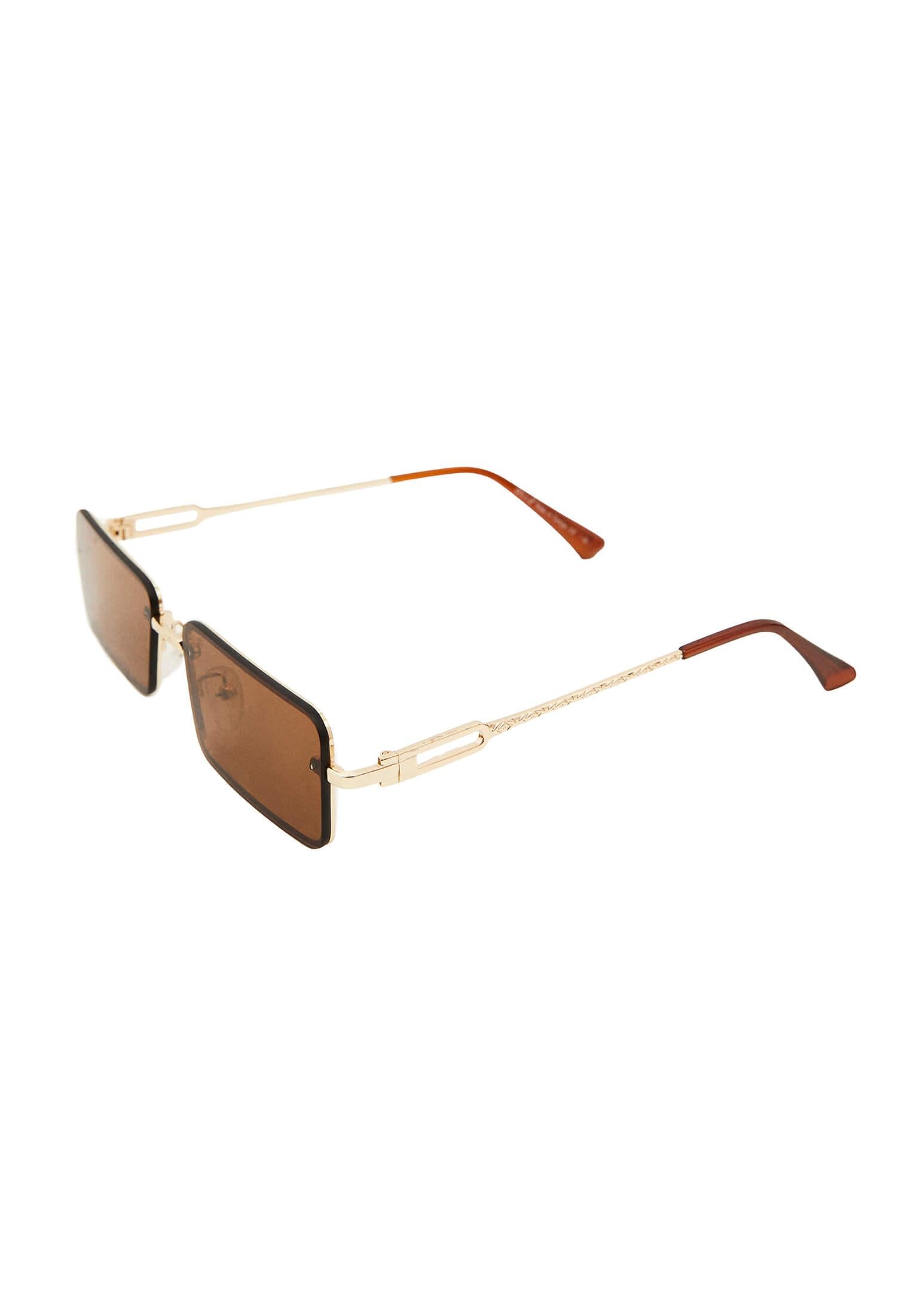 Sunglasses With Modern Design - BRUNETTE