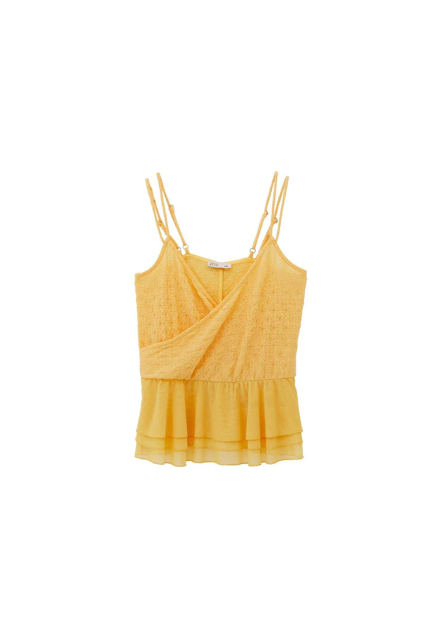 Wrap Blouse - BUFF YELLOW