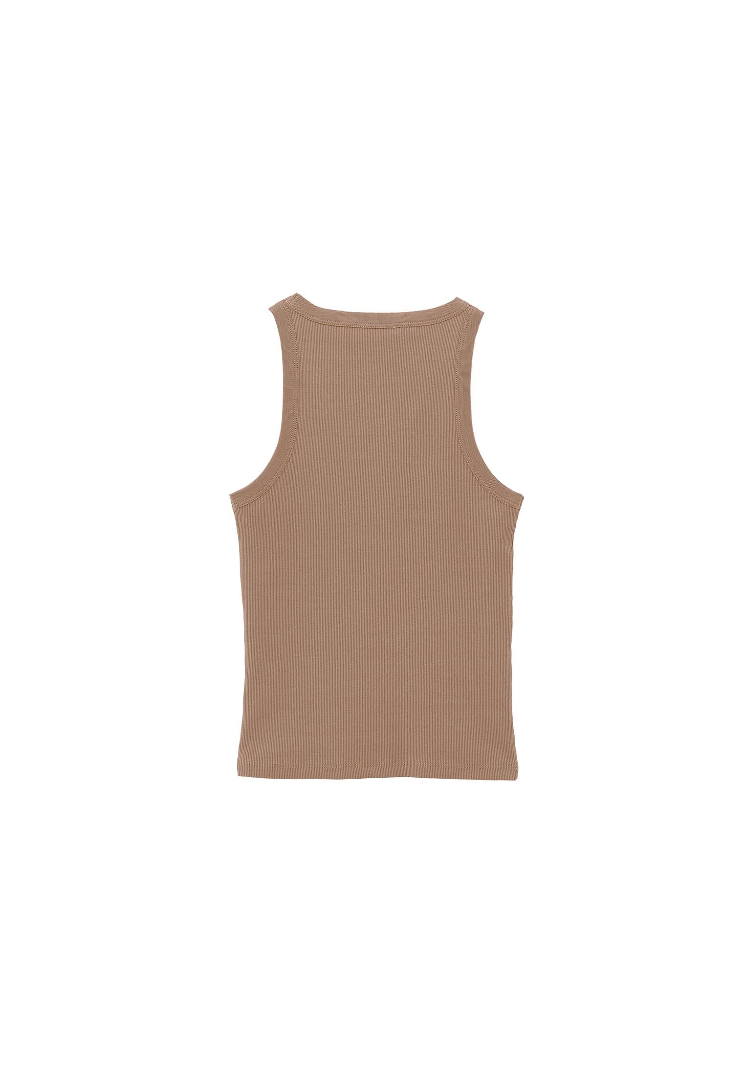 Crew Neck Tank Top - BURRO