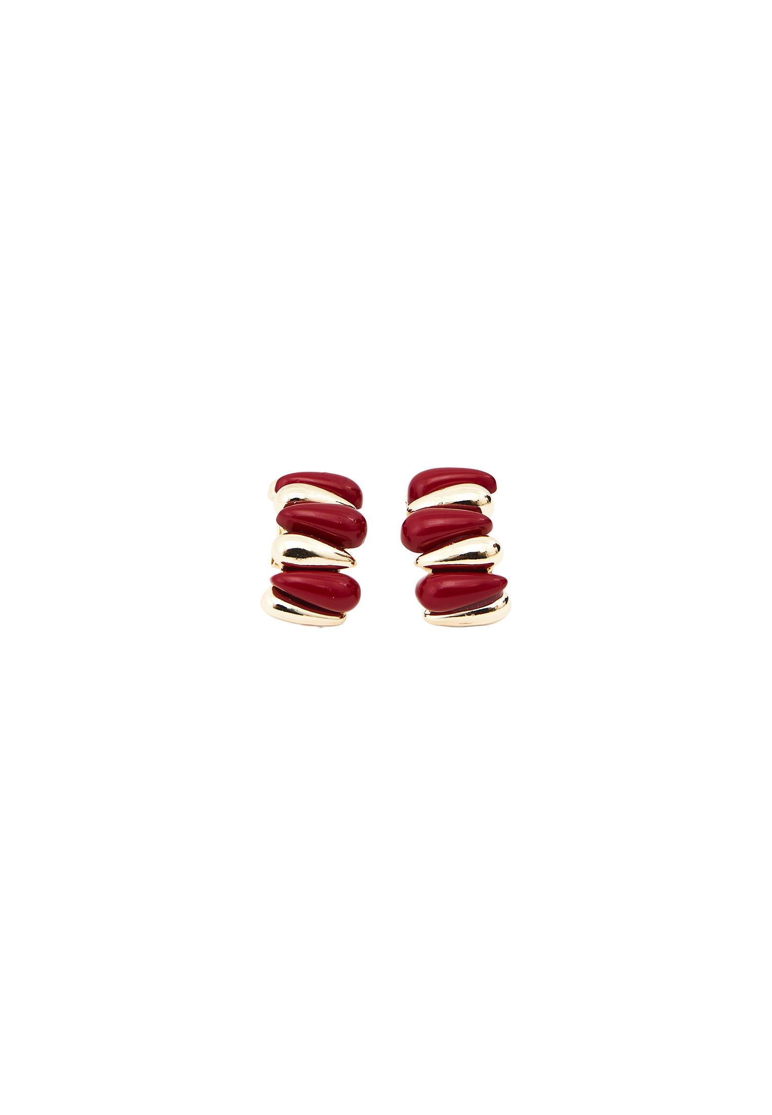 Earring From The Jewelry Collection - CABERNET