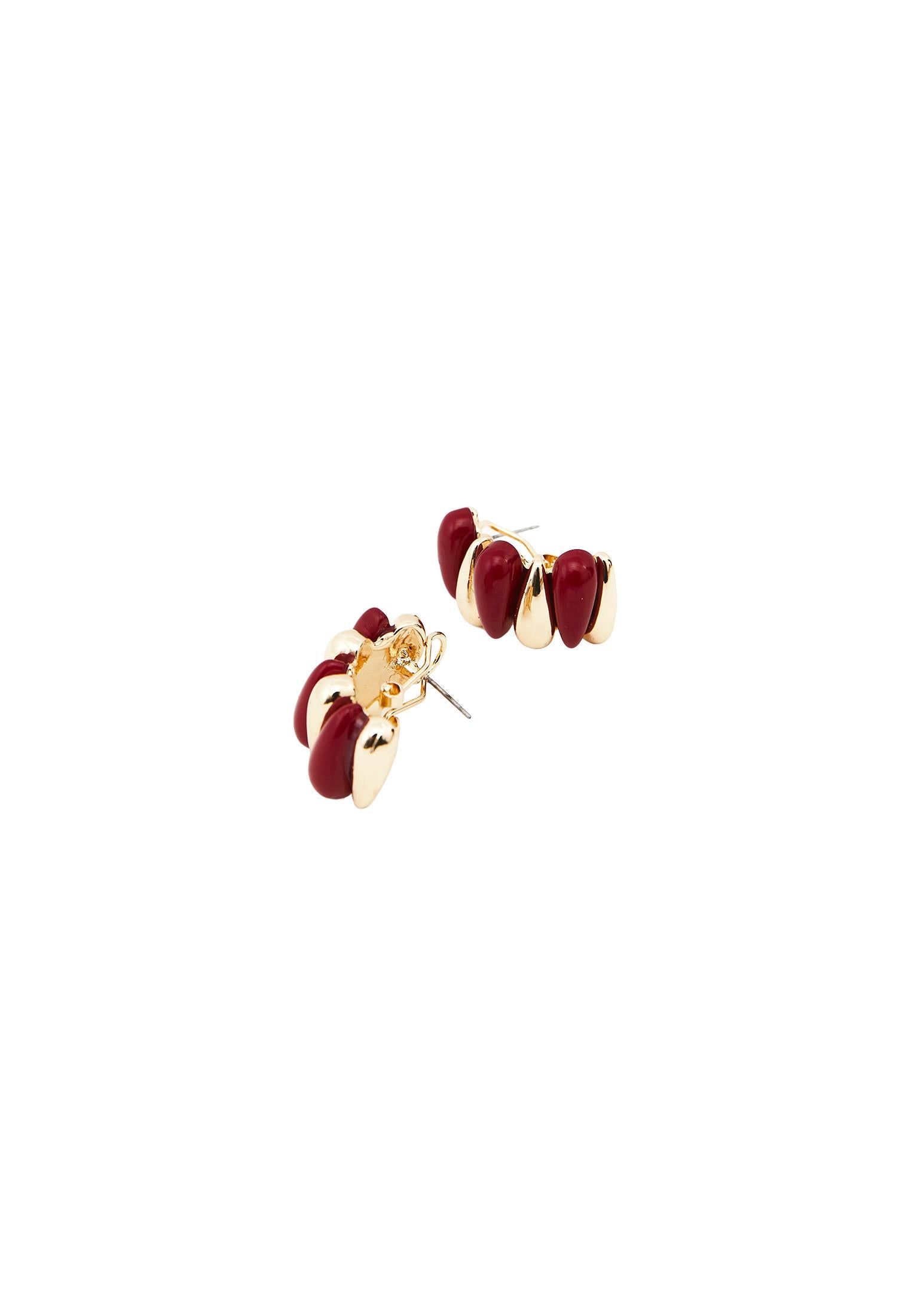 Earring From The Jewelry Collection - CABERNET