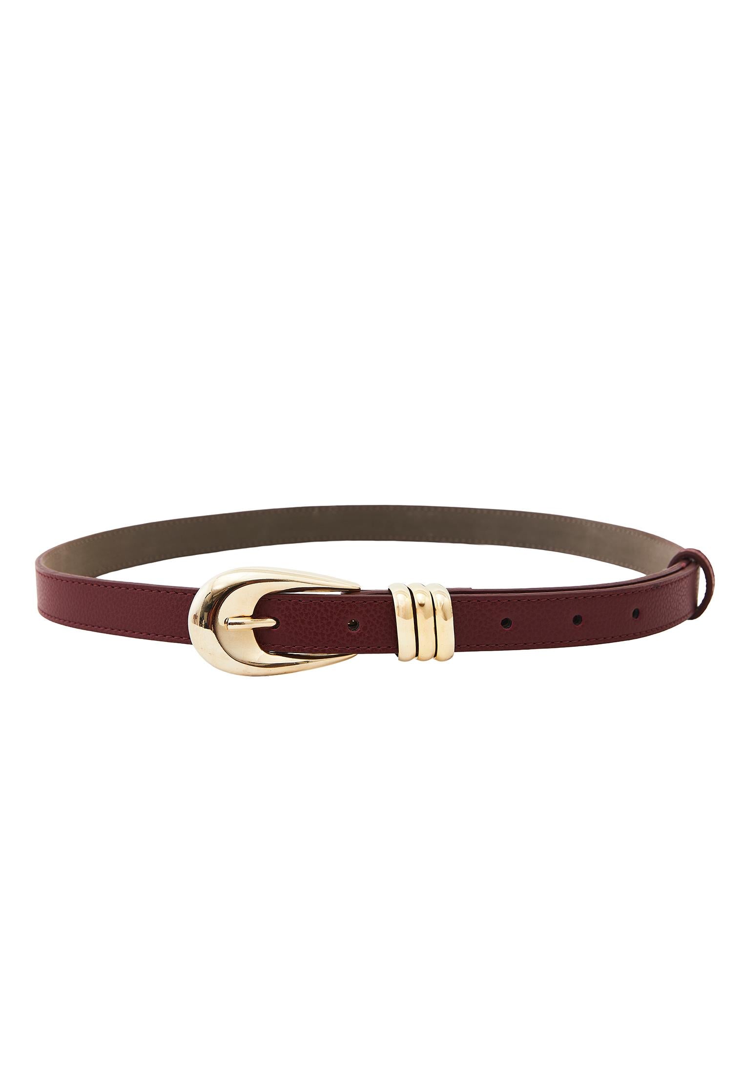Combination Complementary Women's Belt - CABERNET