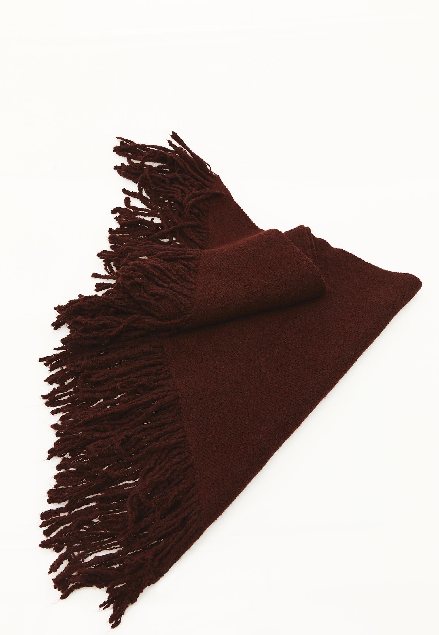 Scarf Shawl Design - CABERNET