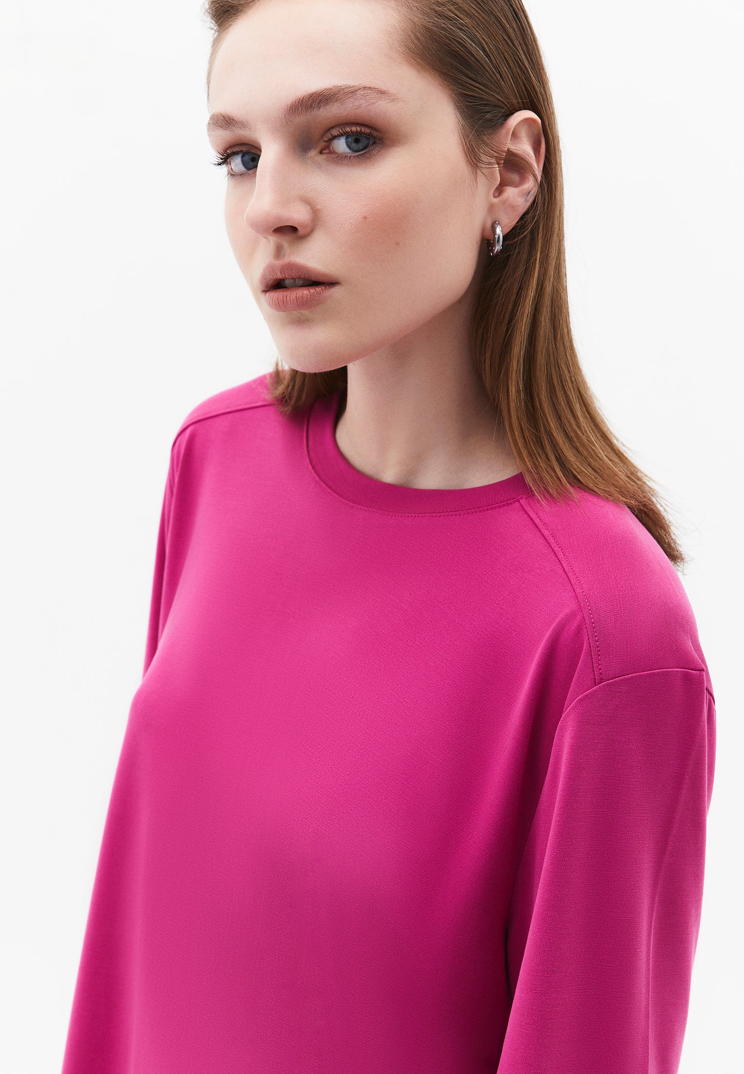Oversize Modal Tunic - CACTUS FLOWER