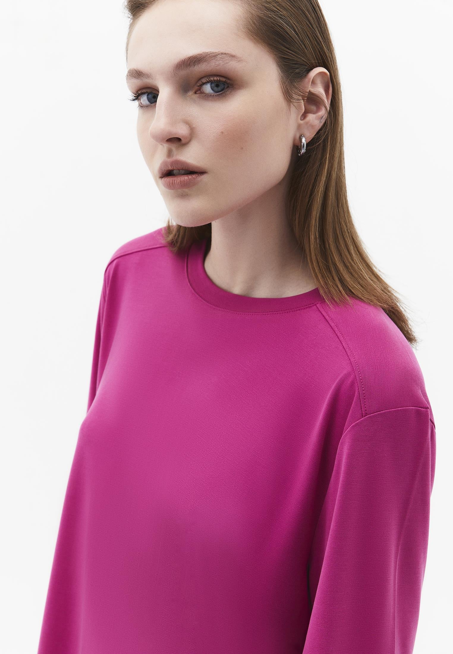 Oversize Modal Tunic - CACTUS FLOWER