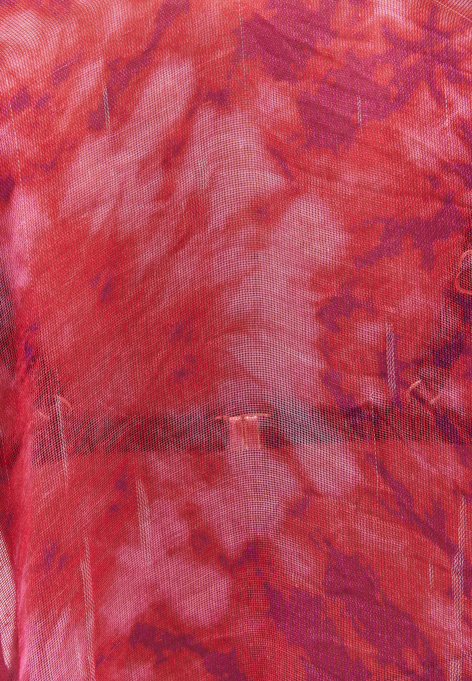 Modern Scarf Shawl - CACTUS FLOWER