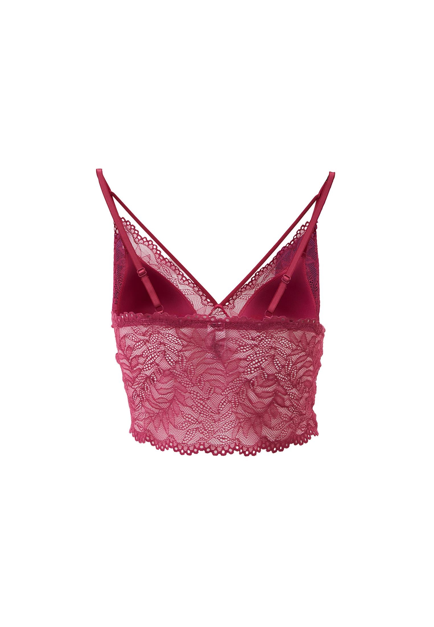 Short Women's Bustier With V Neckline And Piping - CACTUS FLOWER