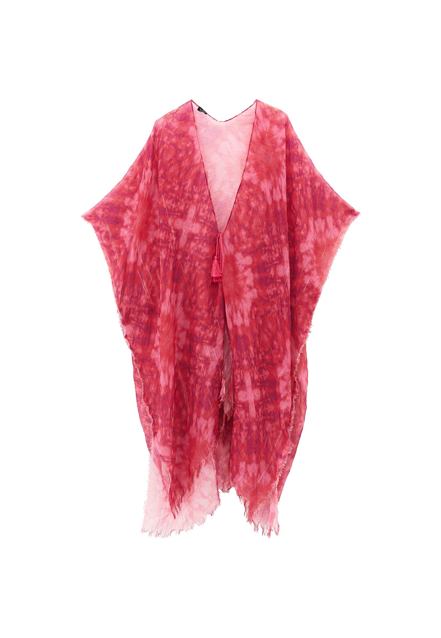 Modern Scarf Shawl - CACTUS FLOWER