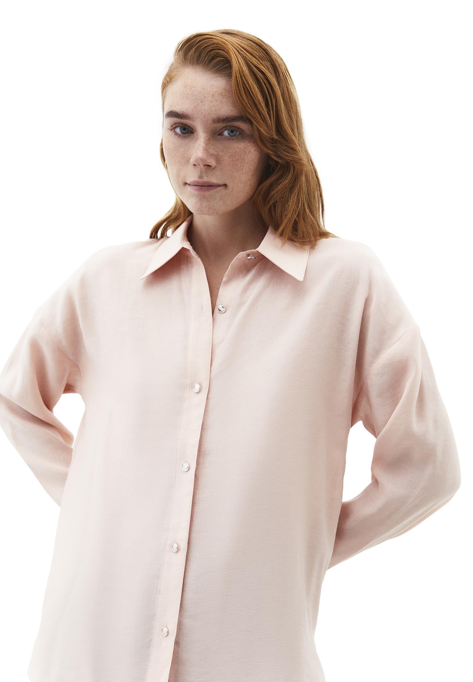 Tunic Cut Shirt With Button Details - CAMEO ROSE
