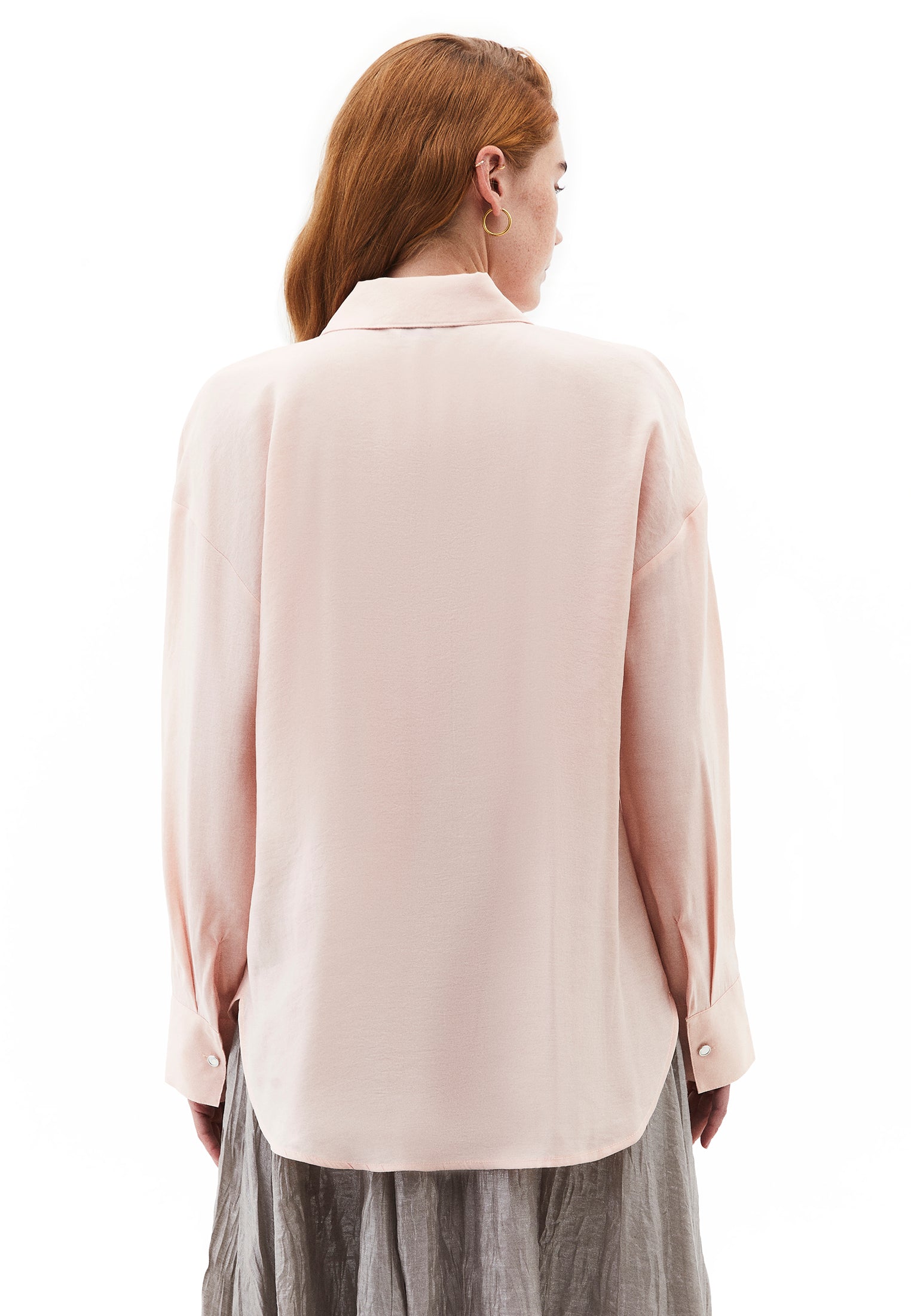 Tunic Cut Shirt With Button Details - CAMEO ROSE